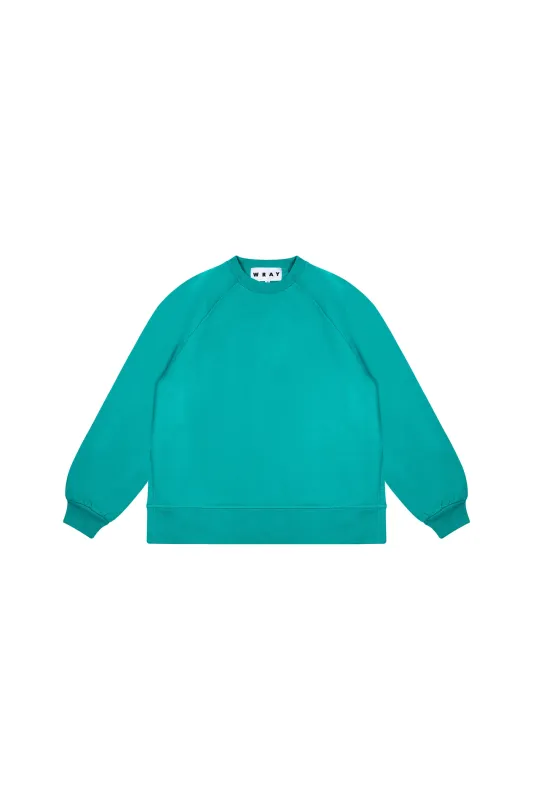 Vinnie Pullover - Arcade Green sold by WRAY