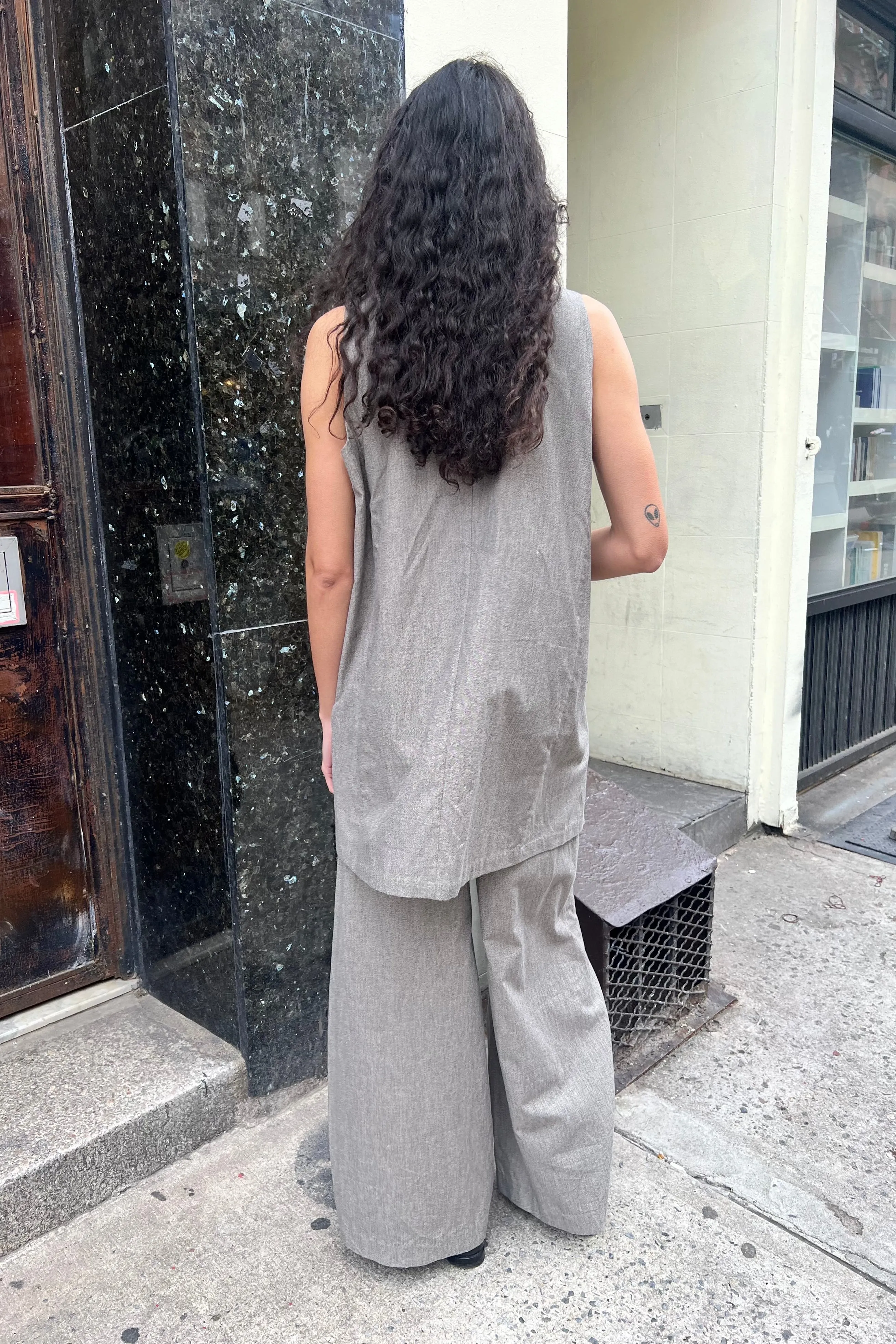 Jane Vest Sample - Heather Grey sold by WRAY product image thumbnail 3