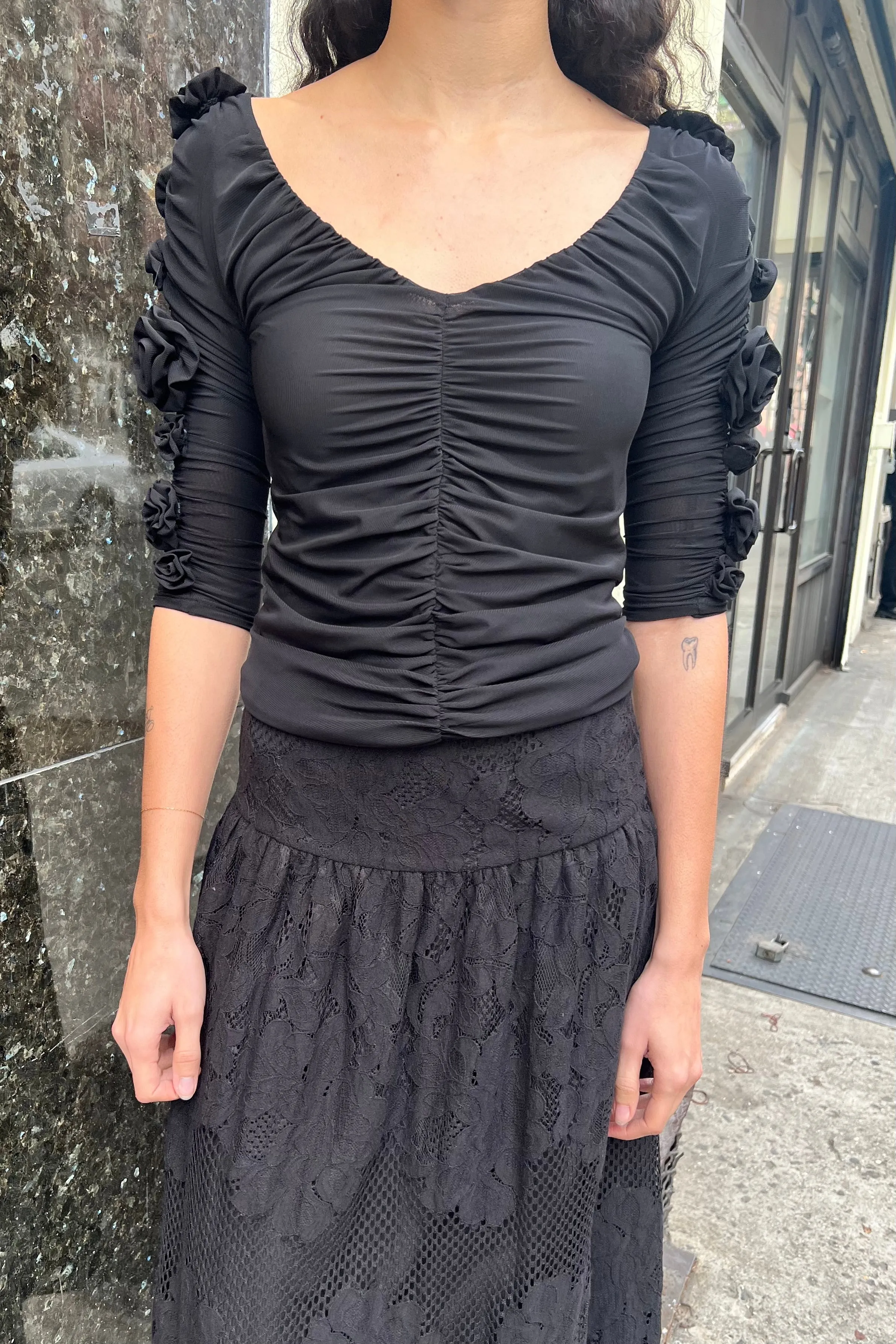 Rose Top Sample - Black sold by WRAY product image thumbnail 3