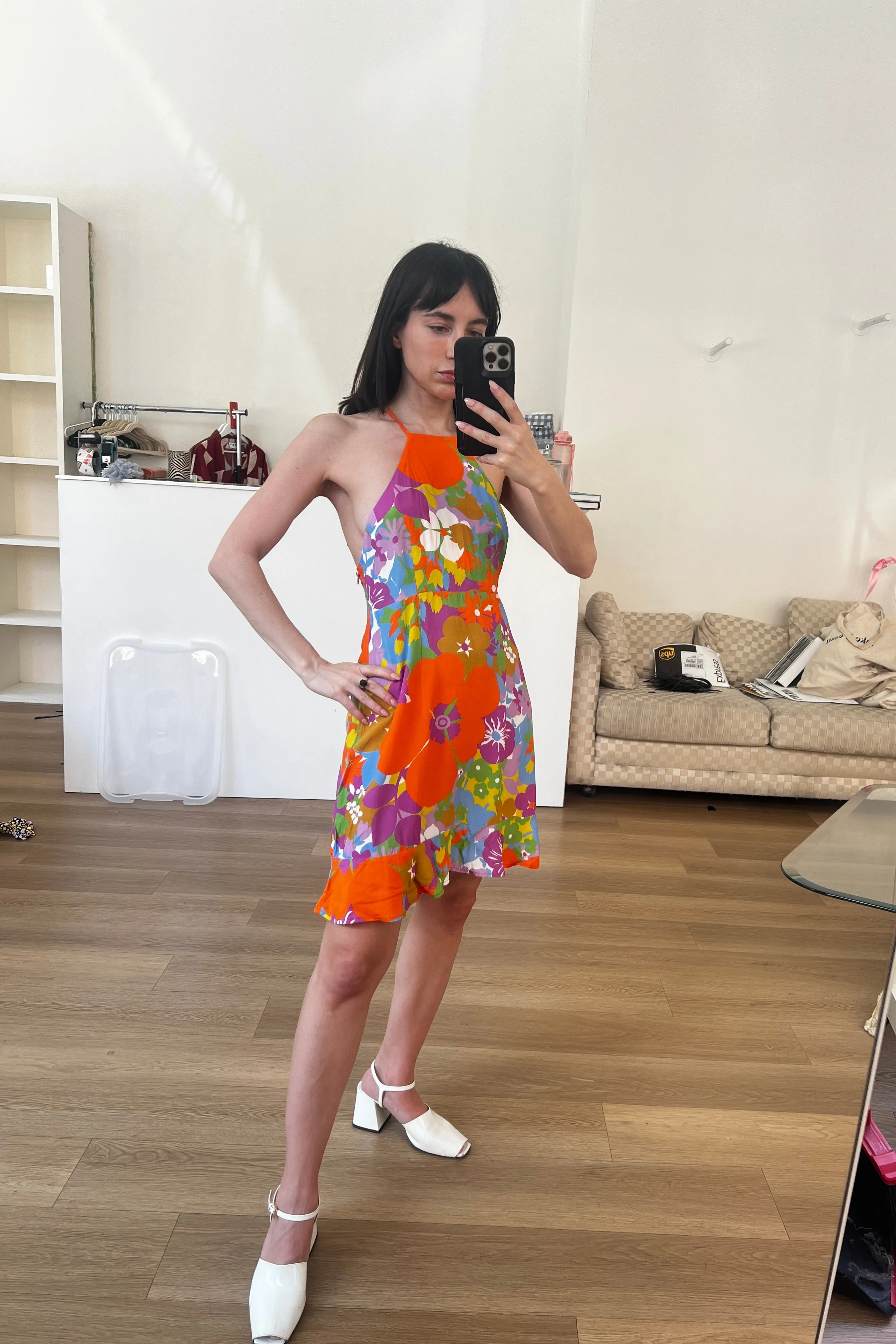 Strappy Mini Dress Kokomo Sample sold by WRAY