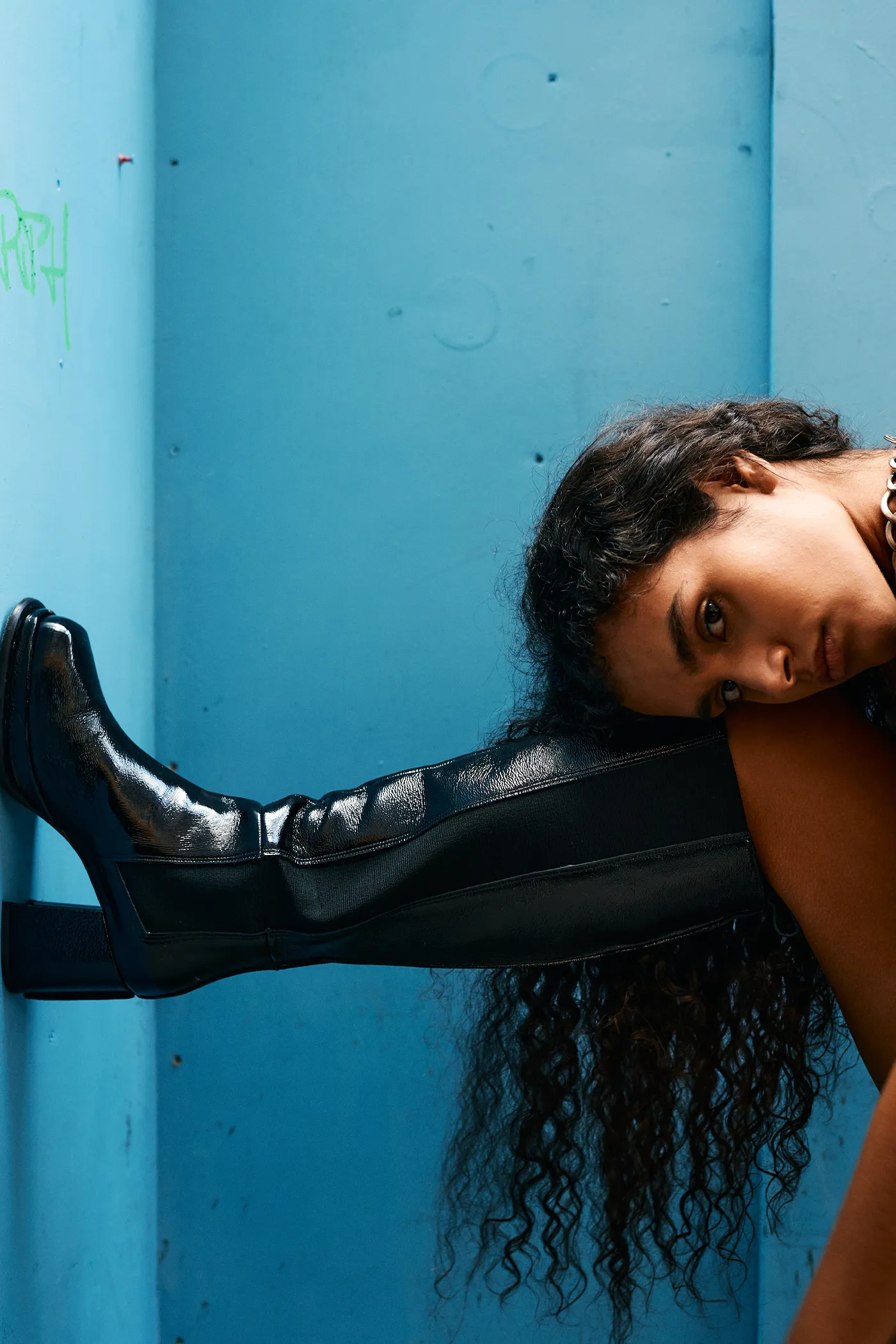 Knee High Boot - Black sold by WRAY product image thumbnail 3