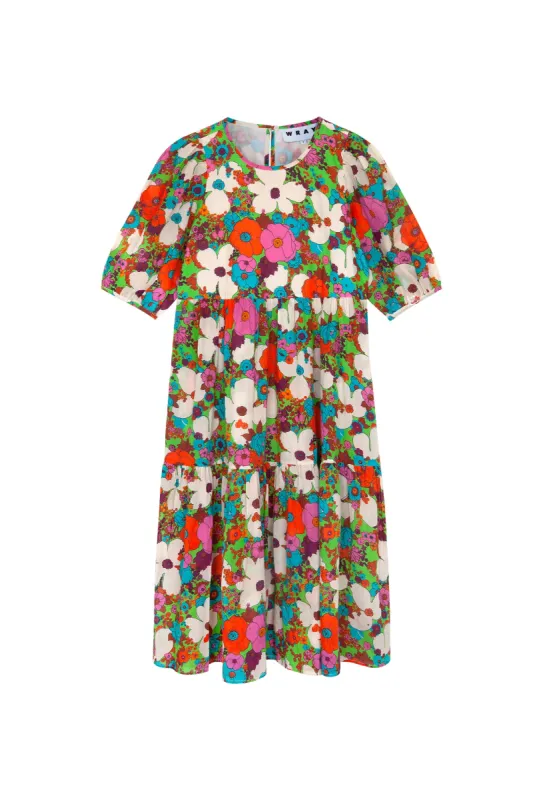Rosemary Dress - Acid Floral sold by WRAY