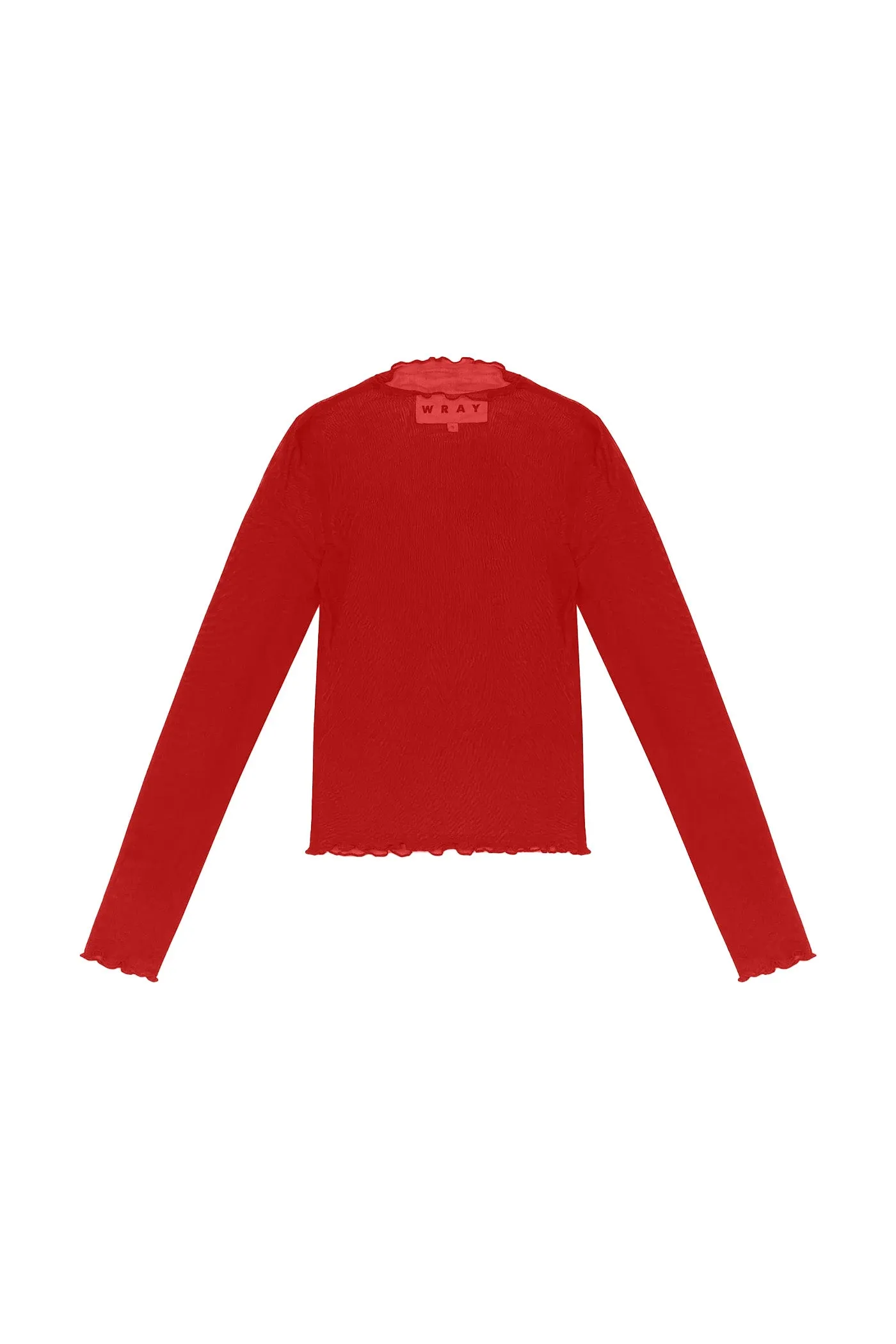 Long Sleeve Maya Tee - Carnation sold by WRAY