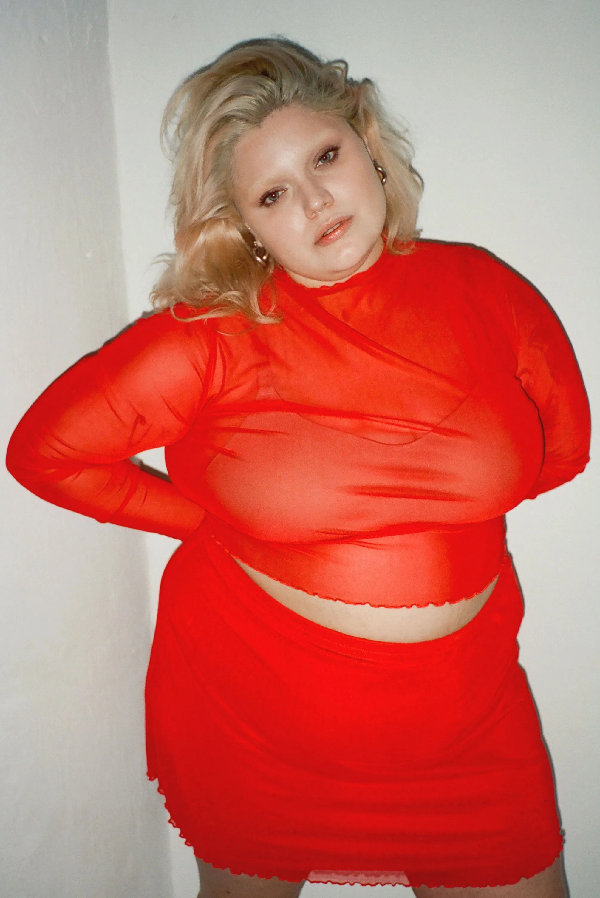 Long Sleeve Maya Tee - Carnation sold by WRAY product image thumbnail 4