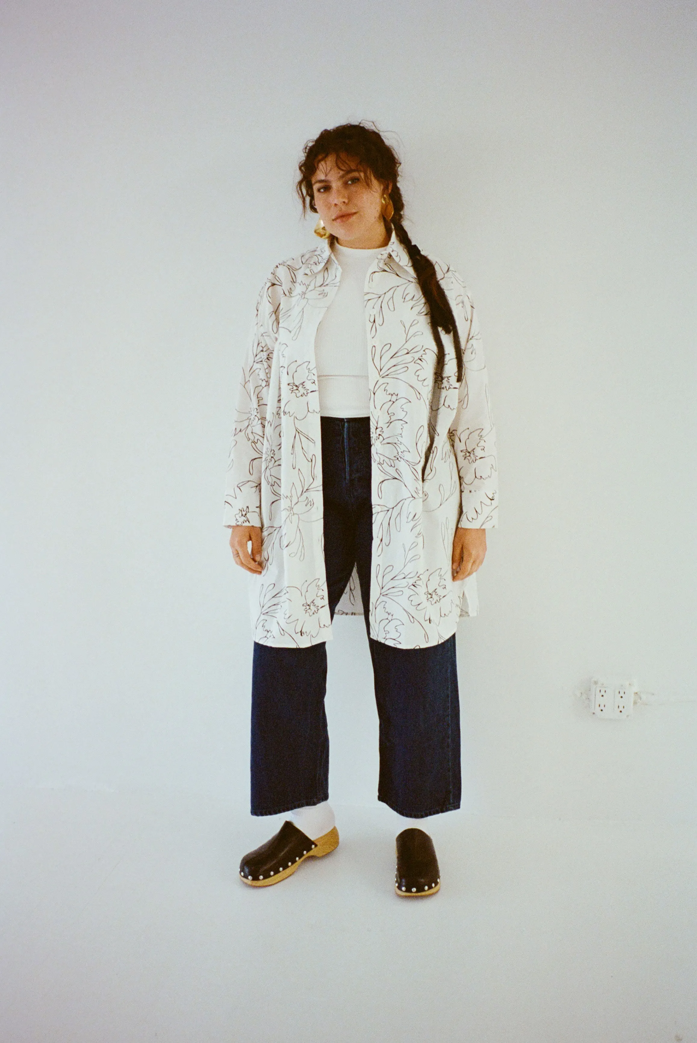 Etore Shirt Dress - Quill sold by WRAY product image thumbnail 5