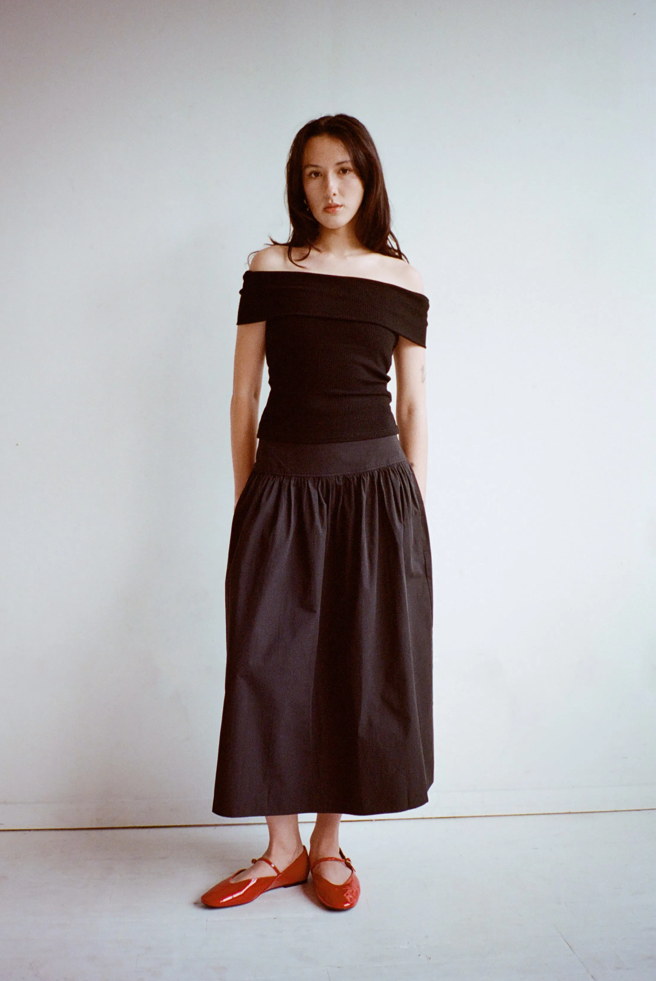 Lulu Skirt - Black sold by WRAY product image thumbnail 2