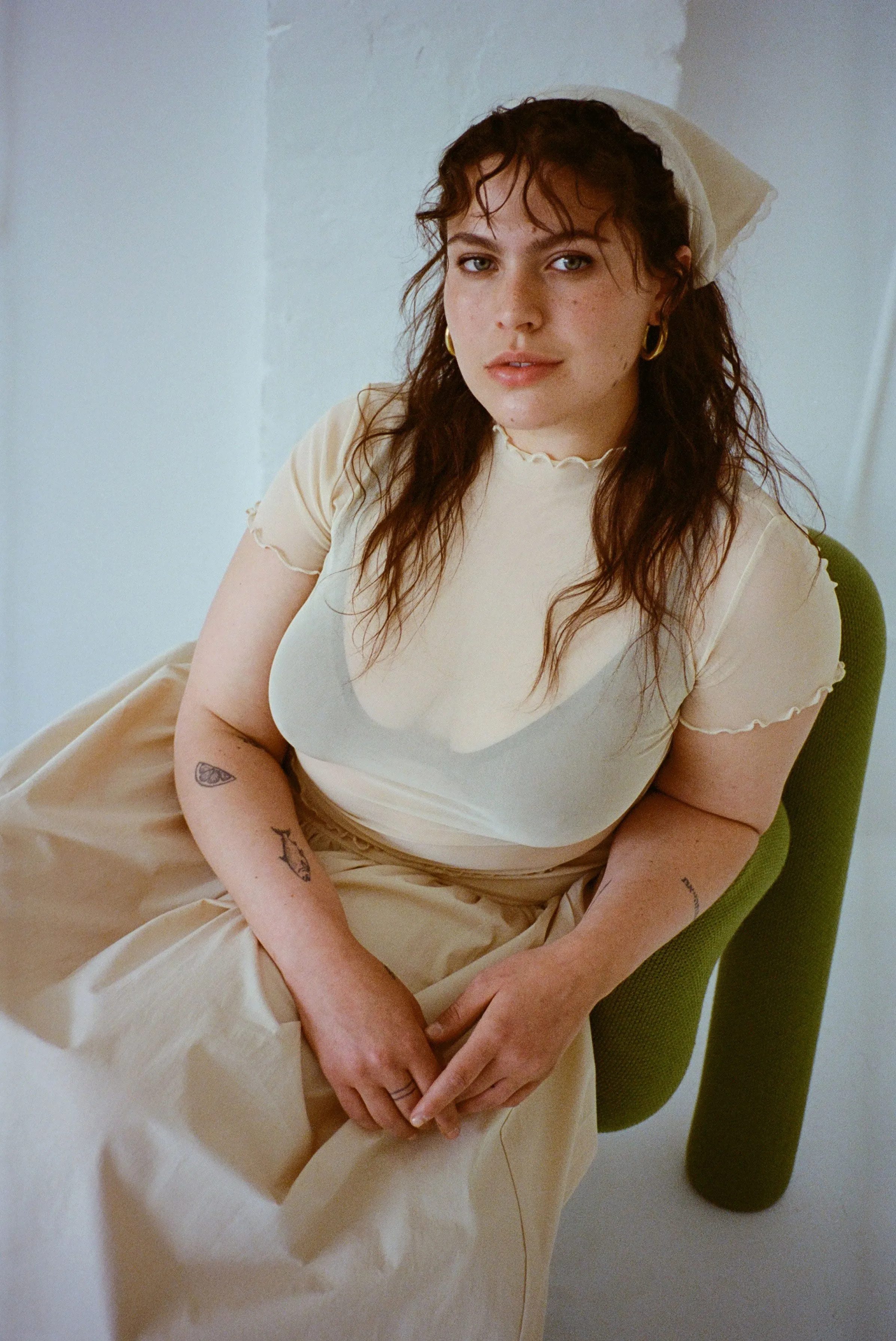 Lulu Skirt - Sand sold by WRAY product image thumbnail 3