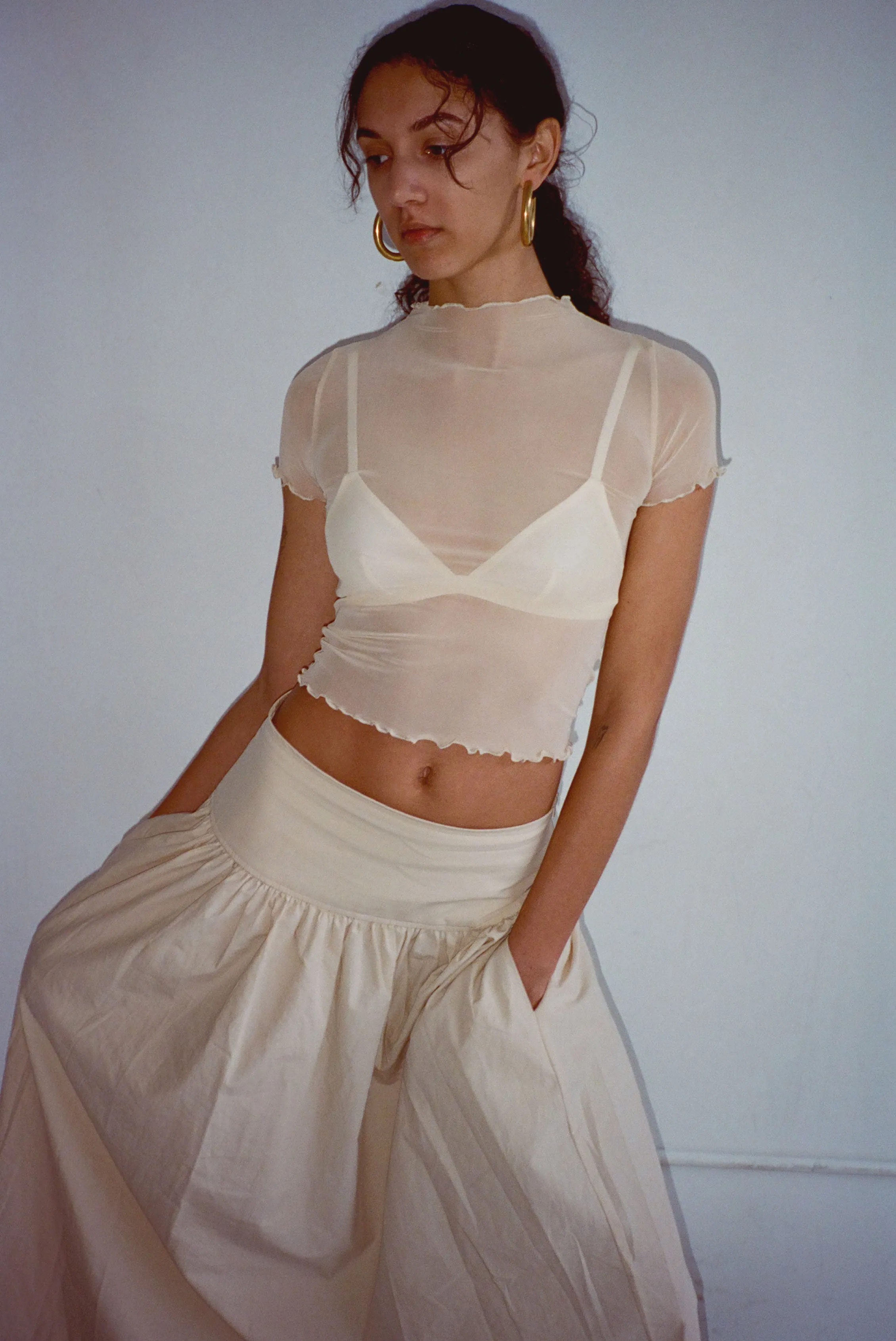 Lulu Skirt - Sand sold by WRAY product image thumbnail 5