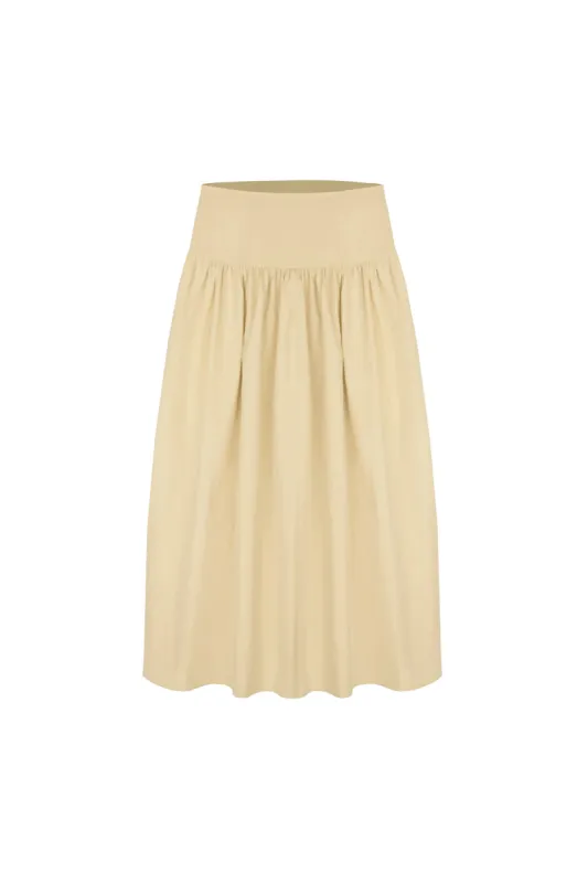 Lulu Skirt - Sand sold by WRAY