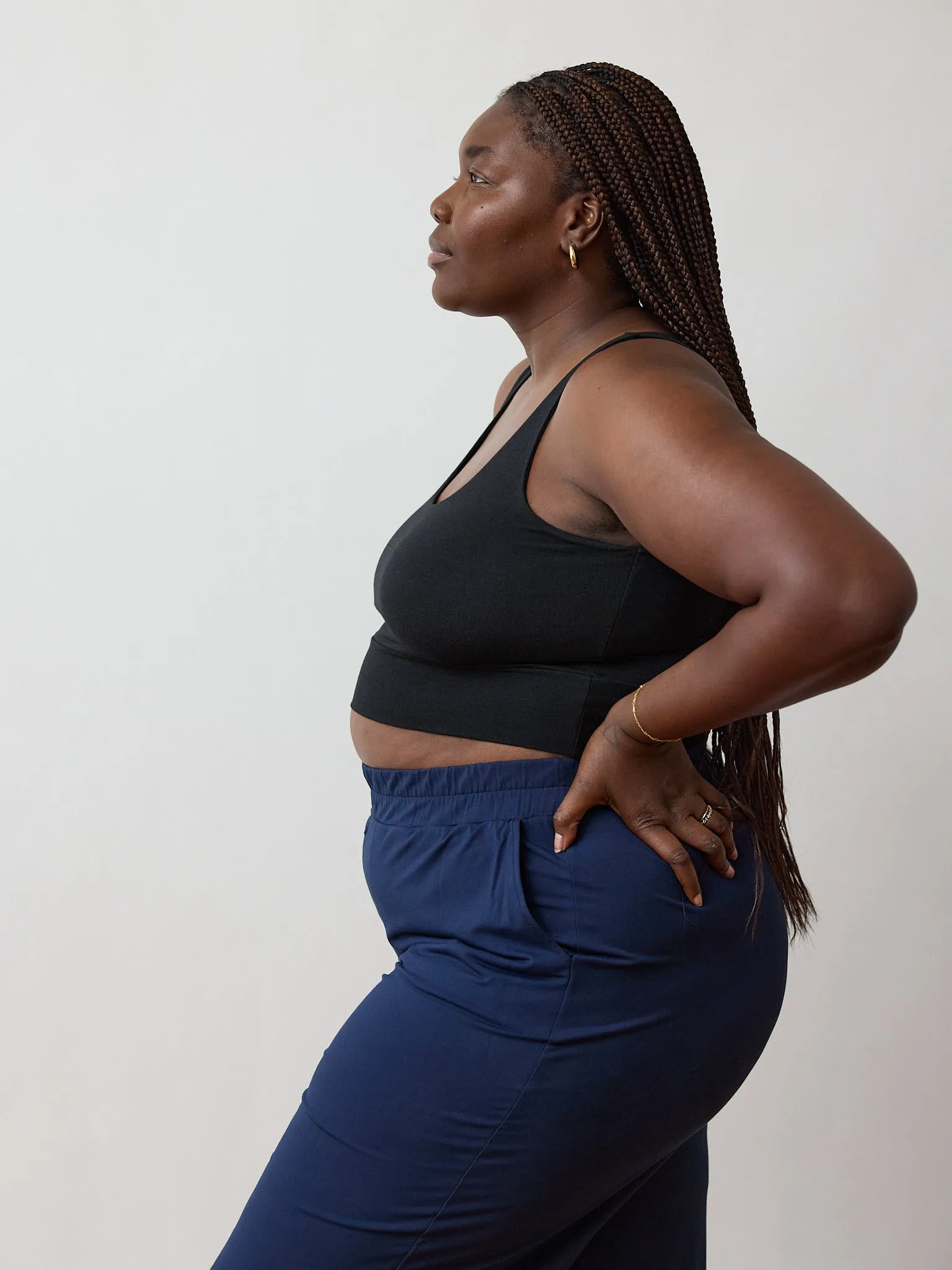 BLACK THOMPSON BRA sold by Free Label product image thumbnail 3