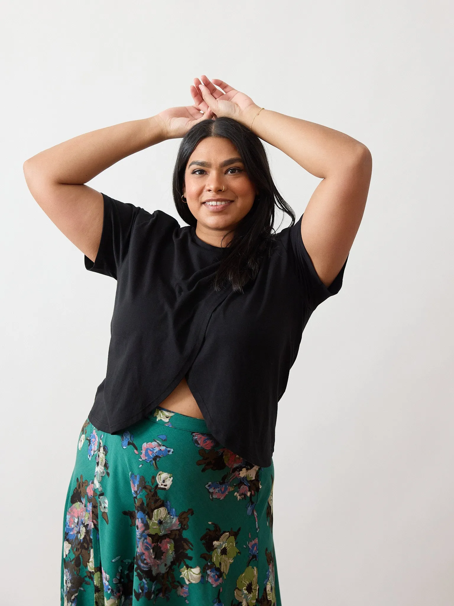 BLACK TULIP TEE sold by Free Label