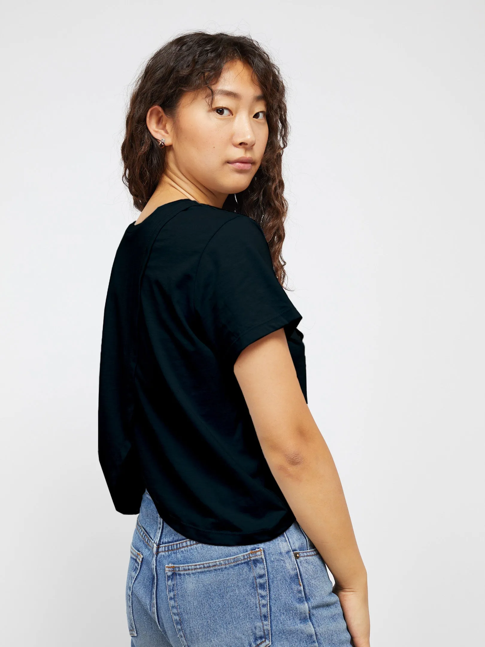 BLACK TULIP TEE sold by Free Label product image thumbnail 3