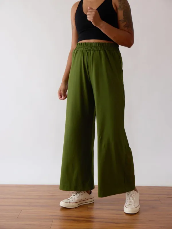 MOSS BAMBOO LORETTA PANT sold by Free Label