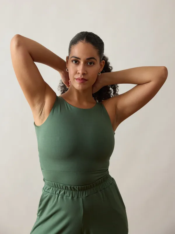 SAGE DANI TANK sold by Free Label