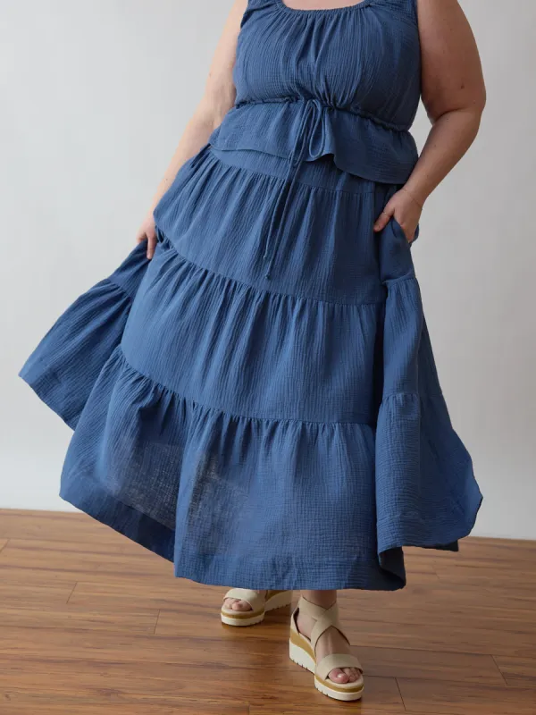 SKY TEGAN SKIRT sold by Free Label