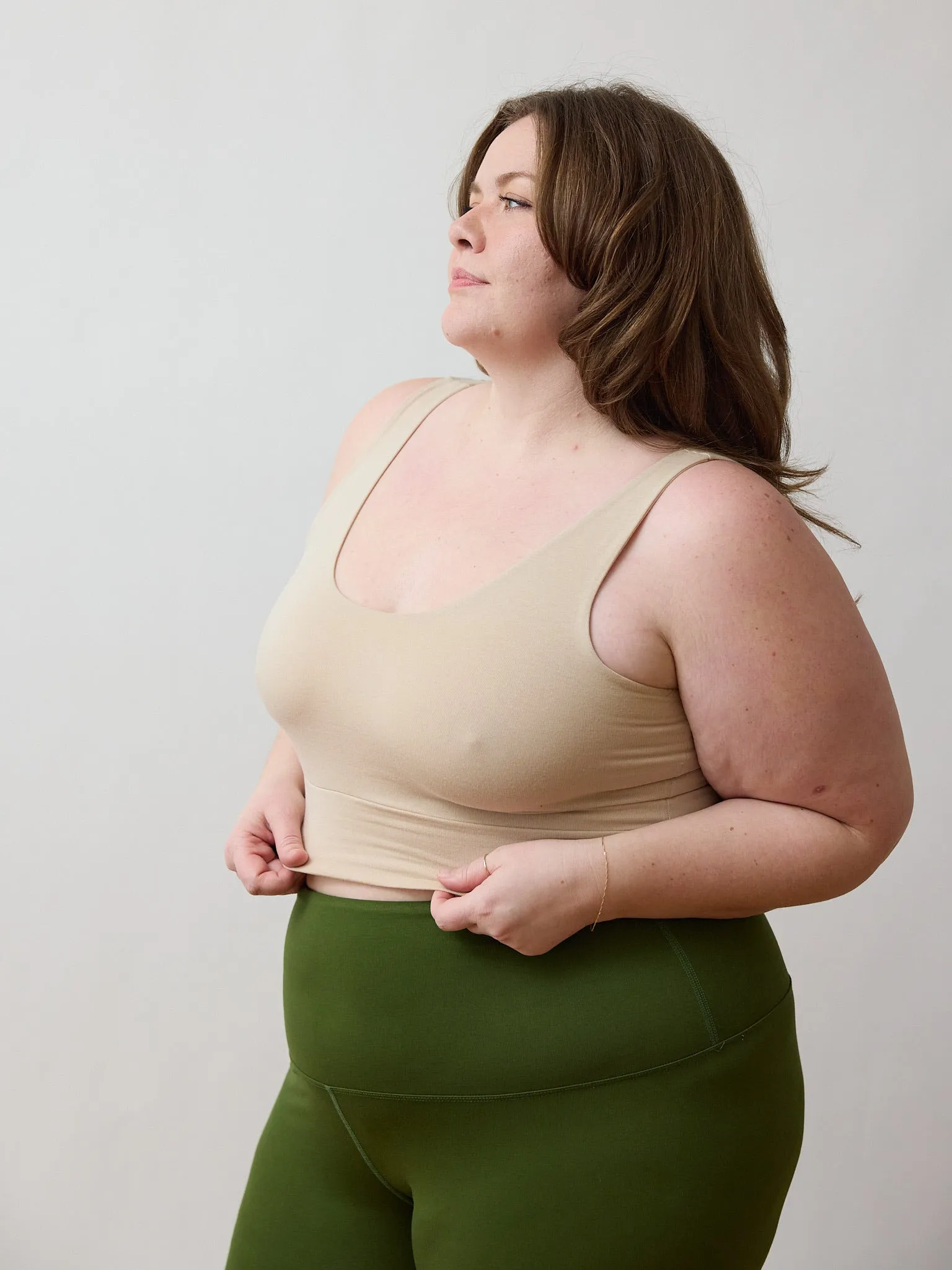 BEIGE THOMPSON BRA sold by Free Label product image thumbnail 3