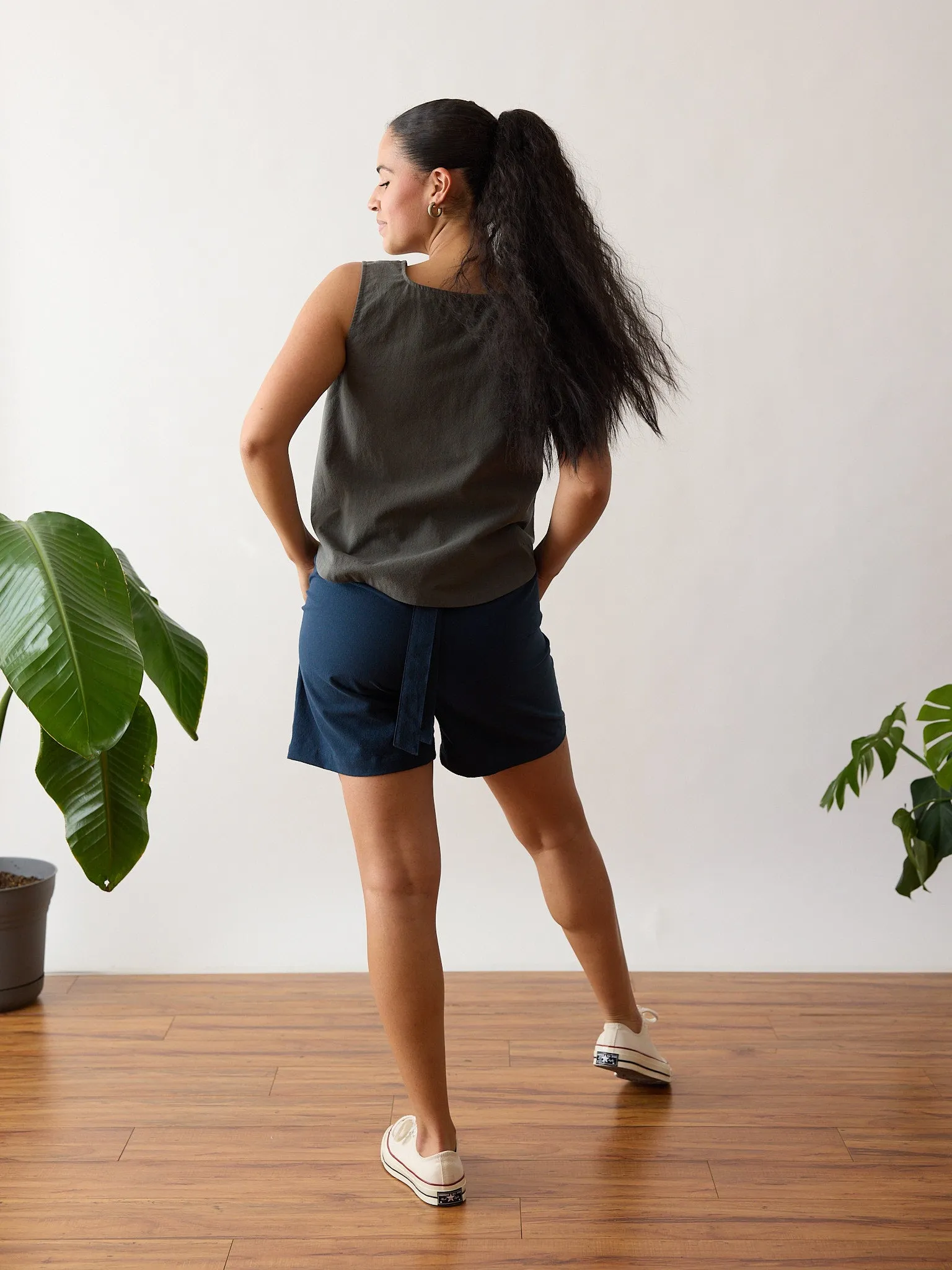 EUCALYPTUS COTTON CREPE MILLIE TANK sold by Free Label product image thumbnail 3