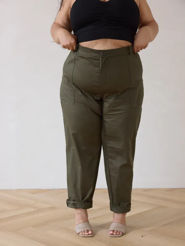 CARGO GREEN RONNIE PANT sold by Free Label