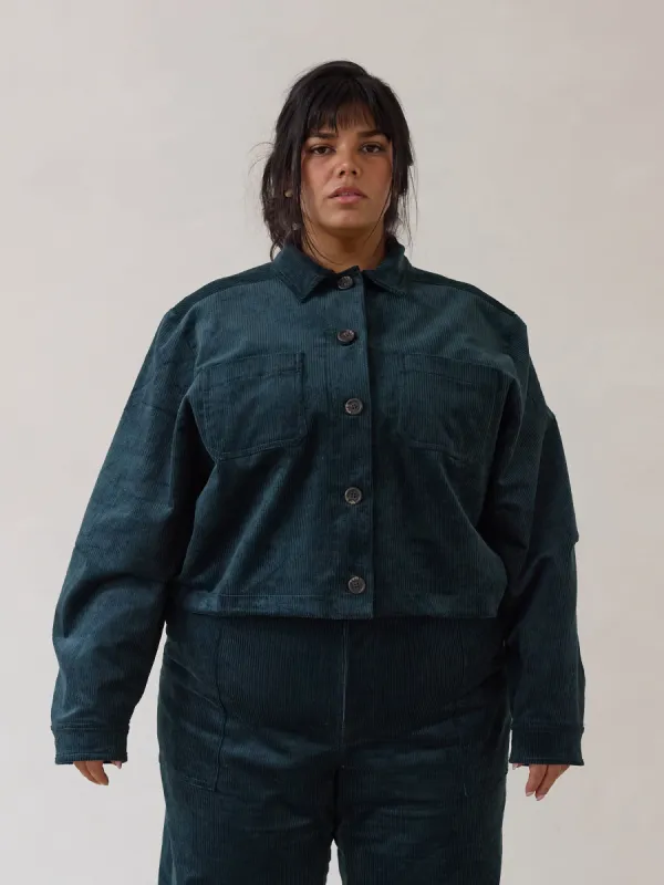 JEWEL RONNIE CROP JACKET sold by Free Label