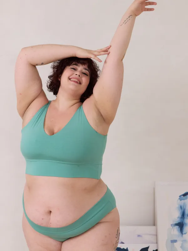 SEAFOAM ANDIE BRA sold by Free Label