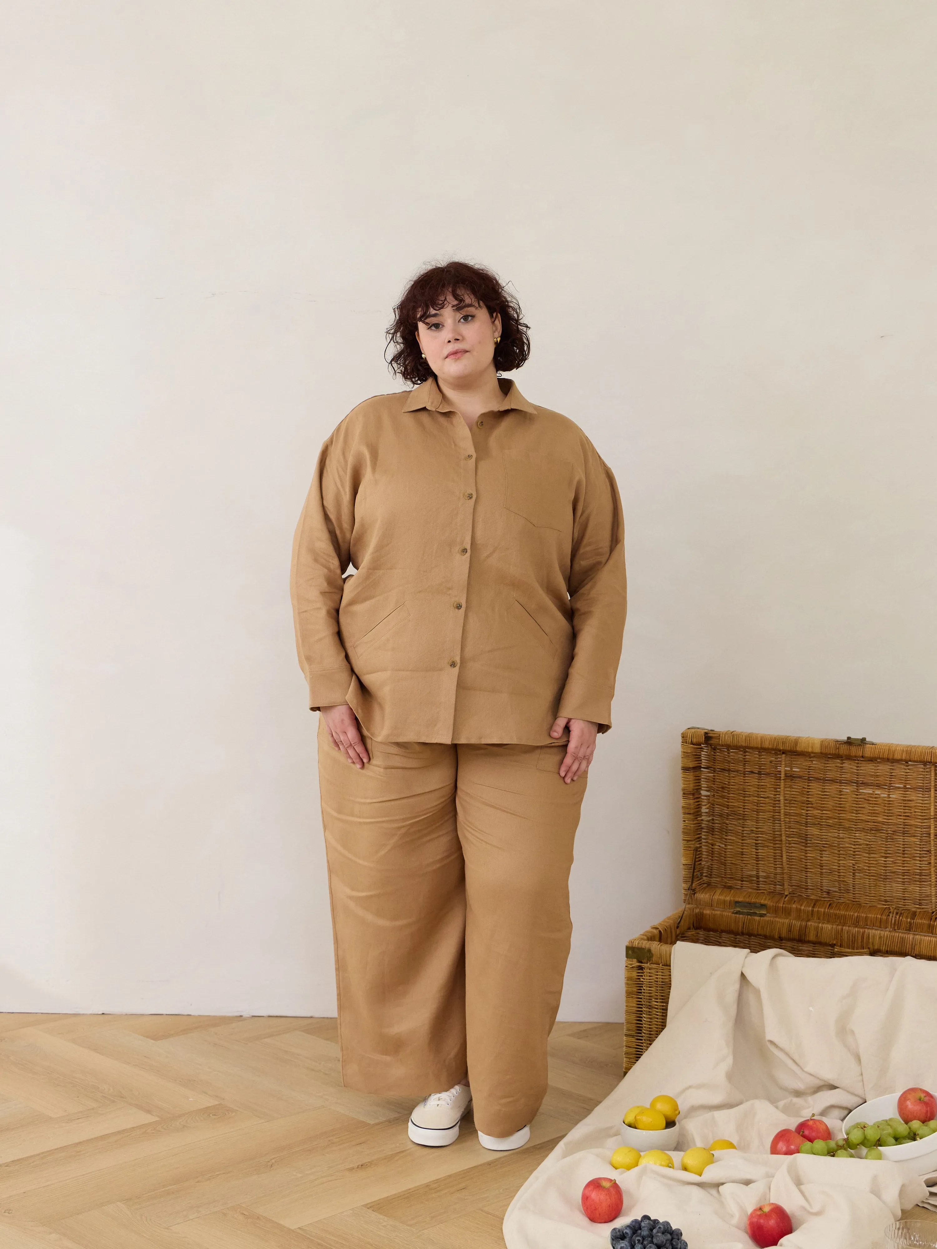 WHEAT LENNON PANT sold by Free Label