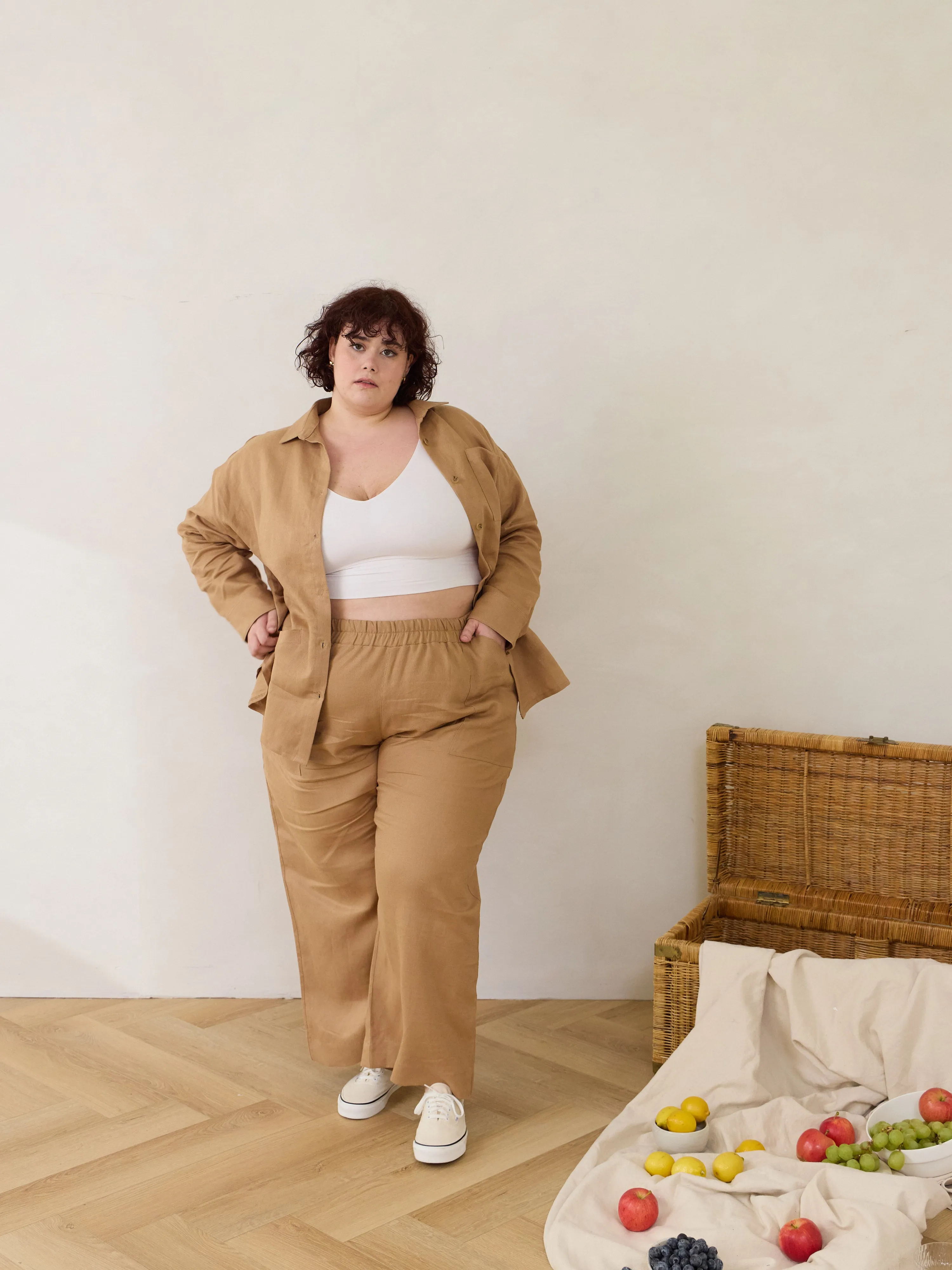 WHEAT LENNON PANT sold by Free Label product image thumbnail 4