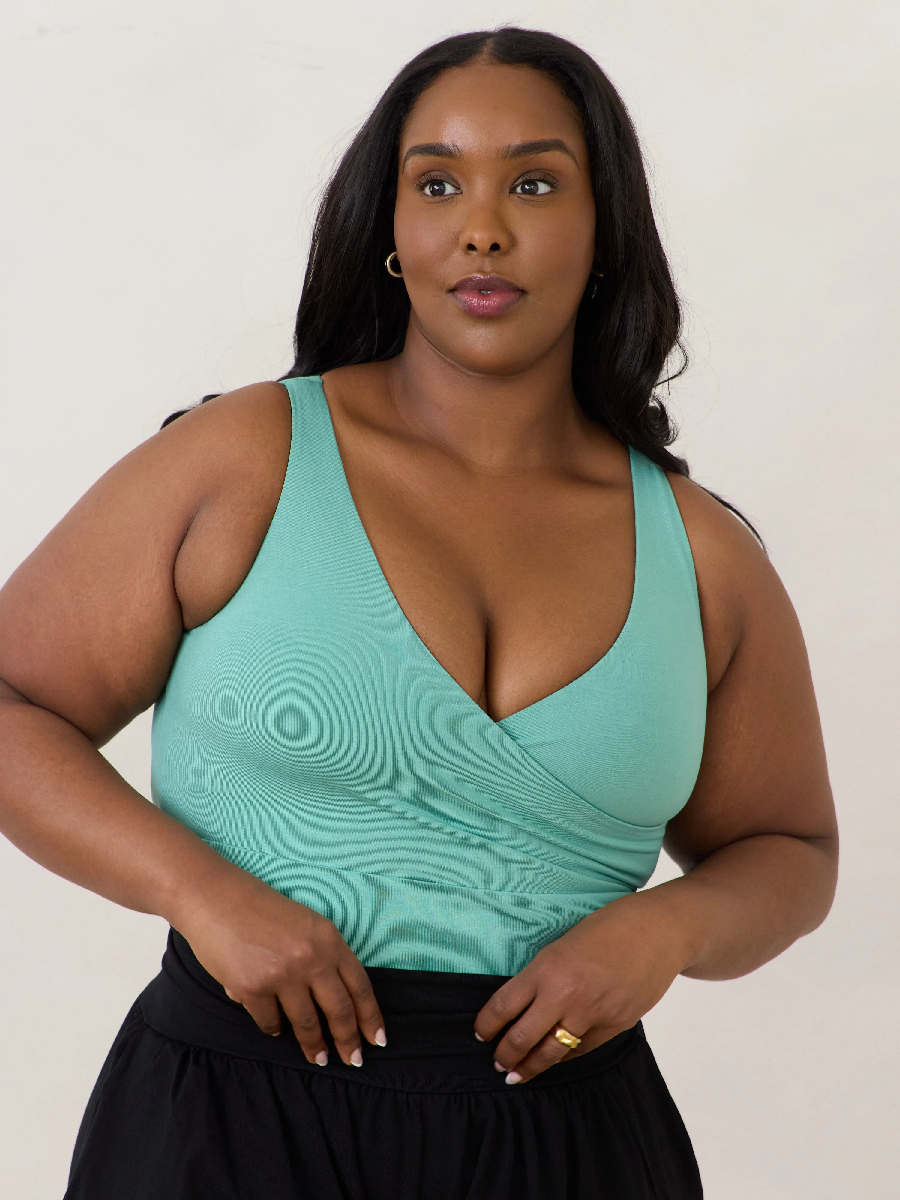 SEAFOAM DANI TANK sold by Free Label product image thumbnail 2