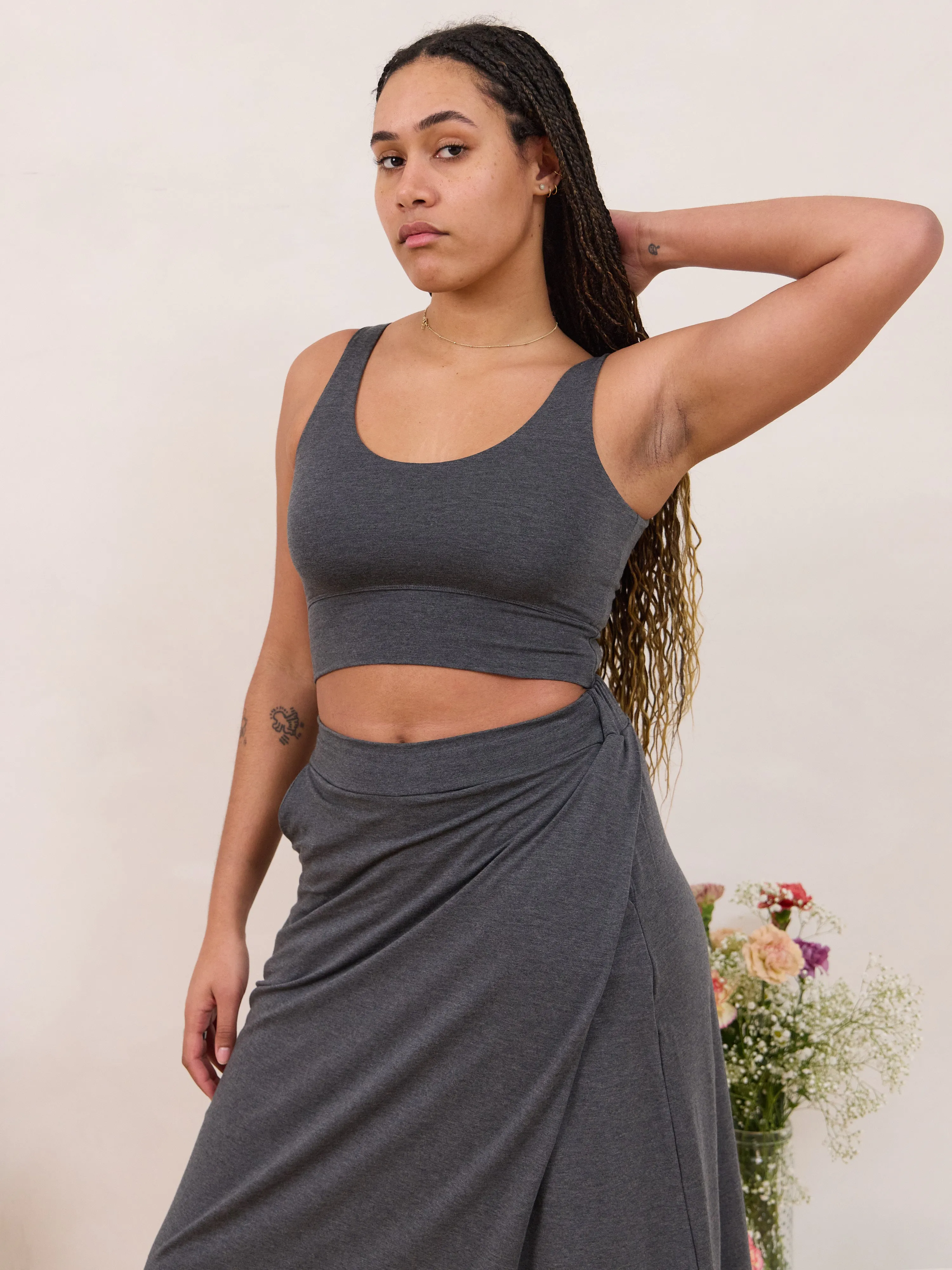 CHARCOAL THOMPSON BRA sold by Free Label product image thumbnail 5