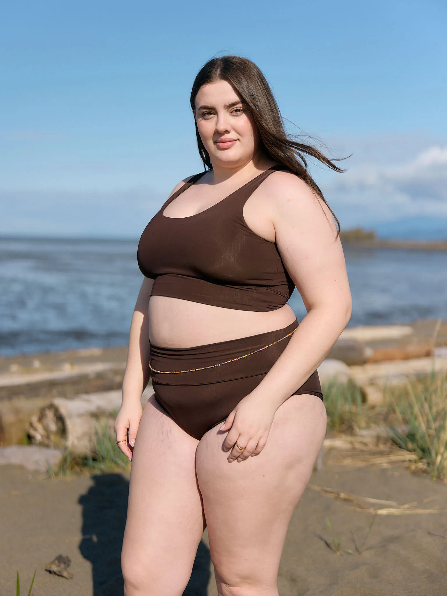 COCONUT FERN SWIM TOP sold by Free Label product image thumbnail 4