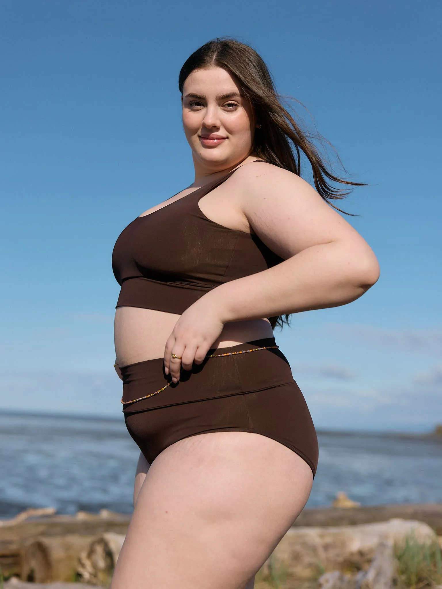 COCONUT FERN SWIM TOP sold by Free Label product image thumbnail 2