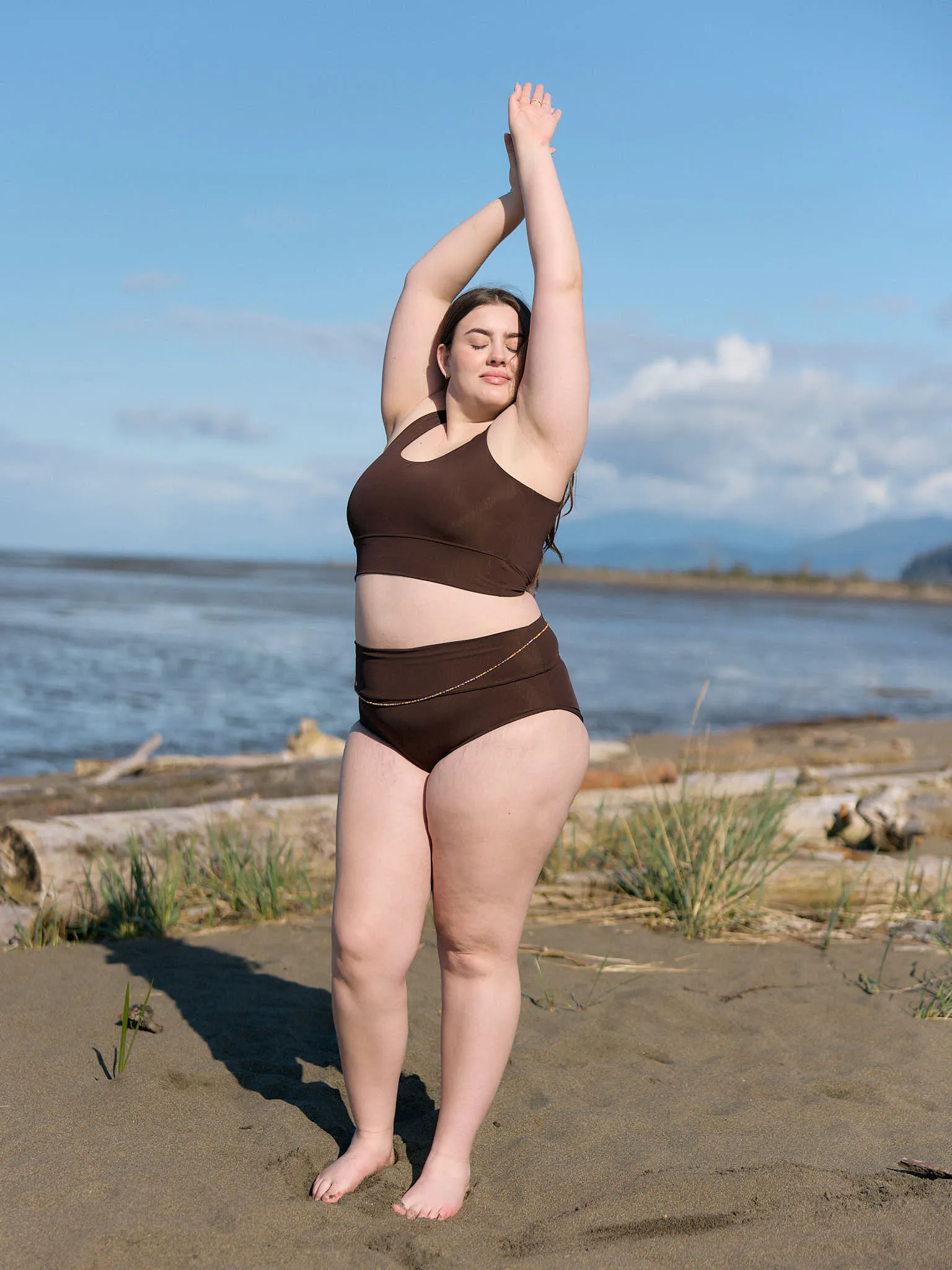 COCONUT FERN SWIM TOP sold by Free Label product image thumbnail 5