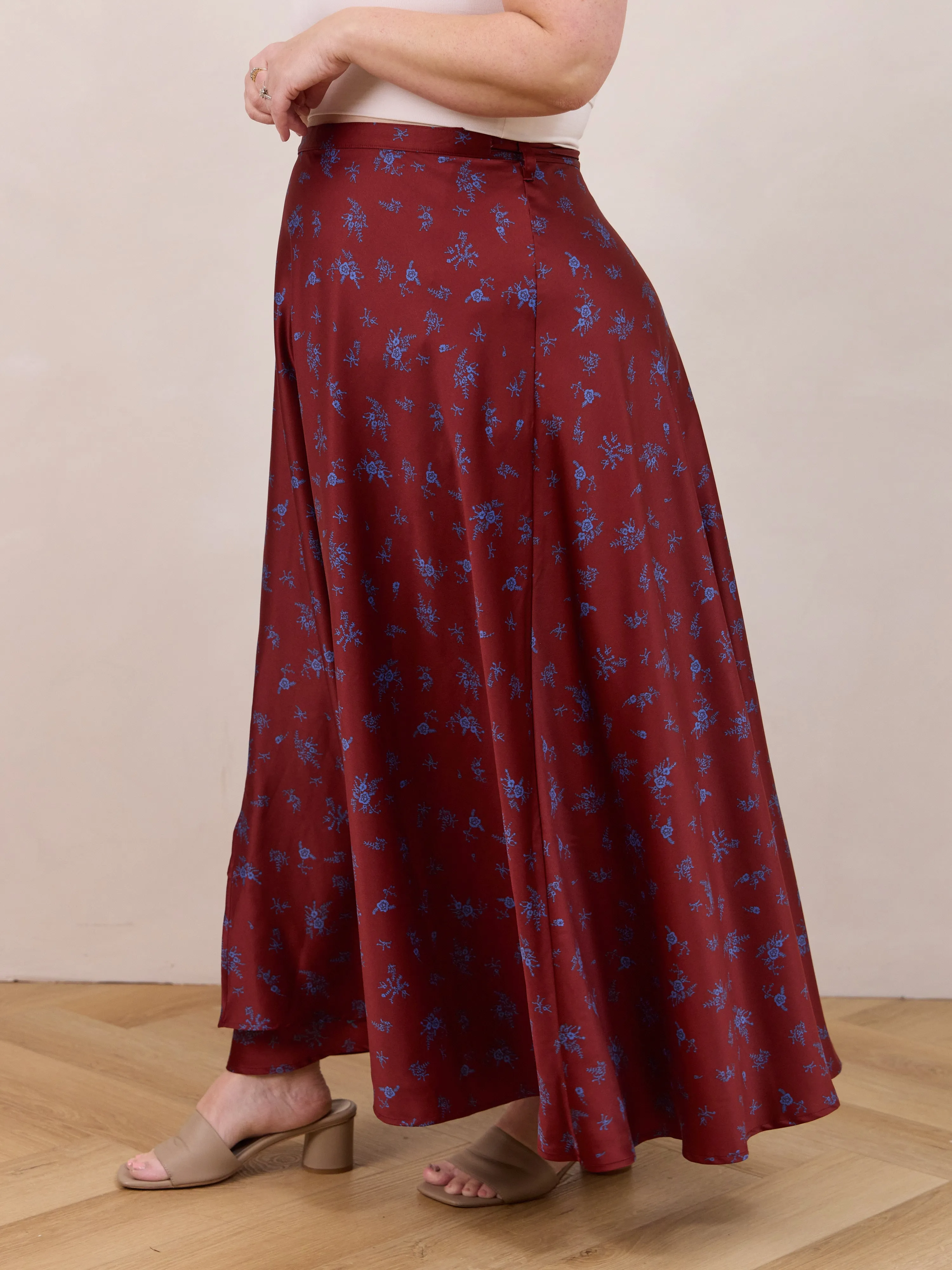 VINEYARD MAXINE WRAP SKIRT sold by Free Label product image thumbnail 4