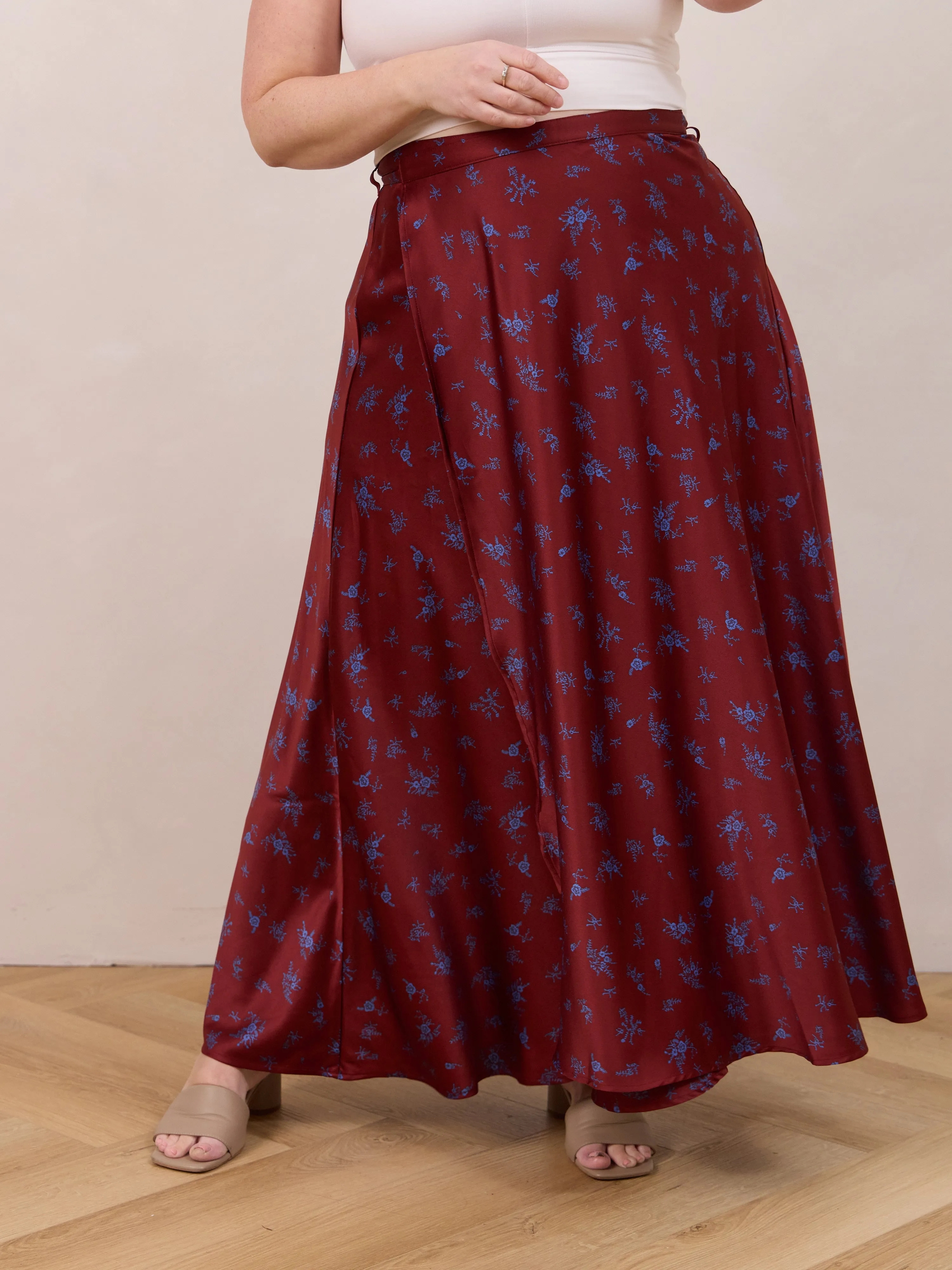 VINEYARD MAXINE WRAP SKIRT sold by Free Label product image thumbnail 3
