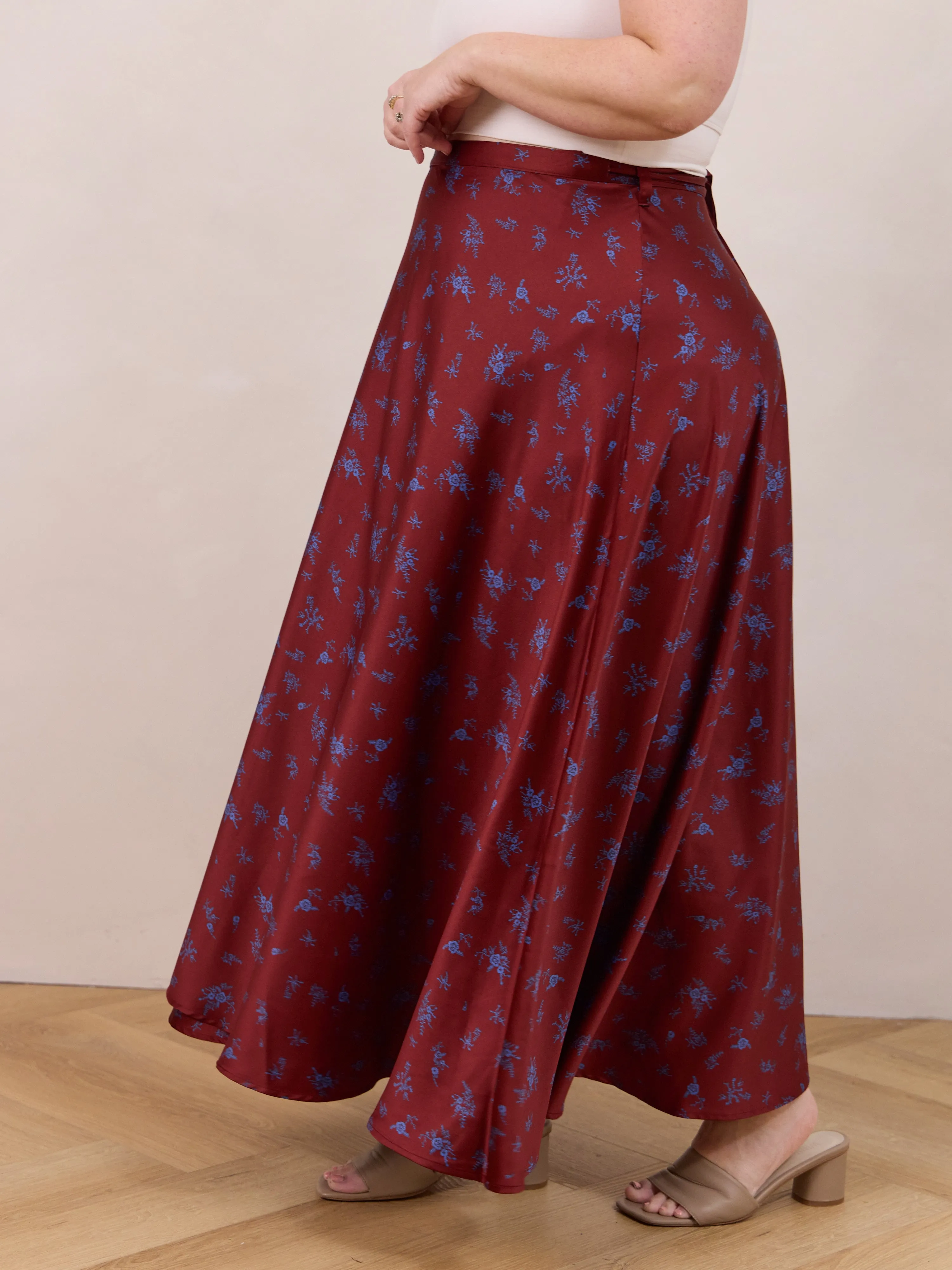 VINEYARD MAXINE WRAP SKIRT sold by Free Label product image thumbnail 5