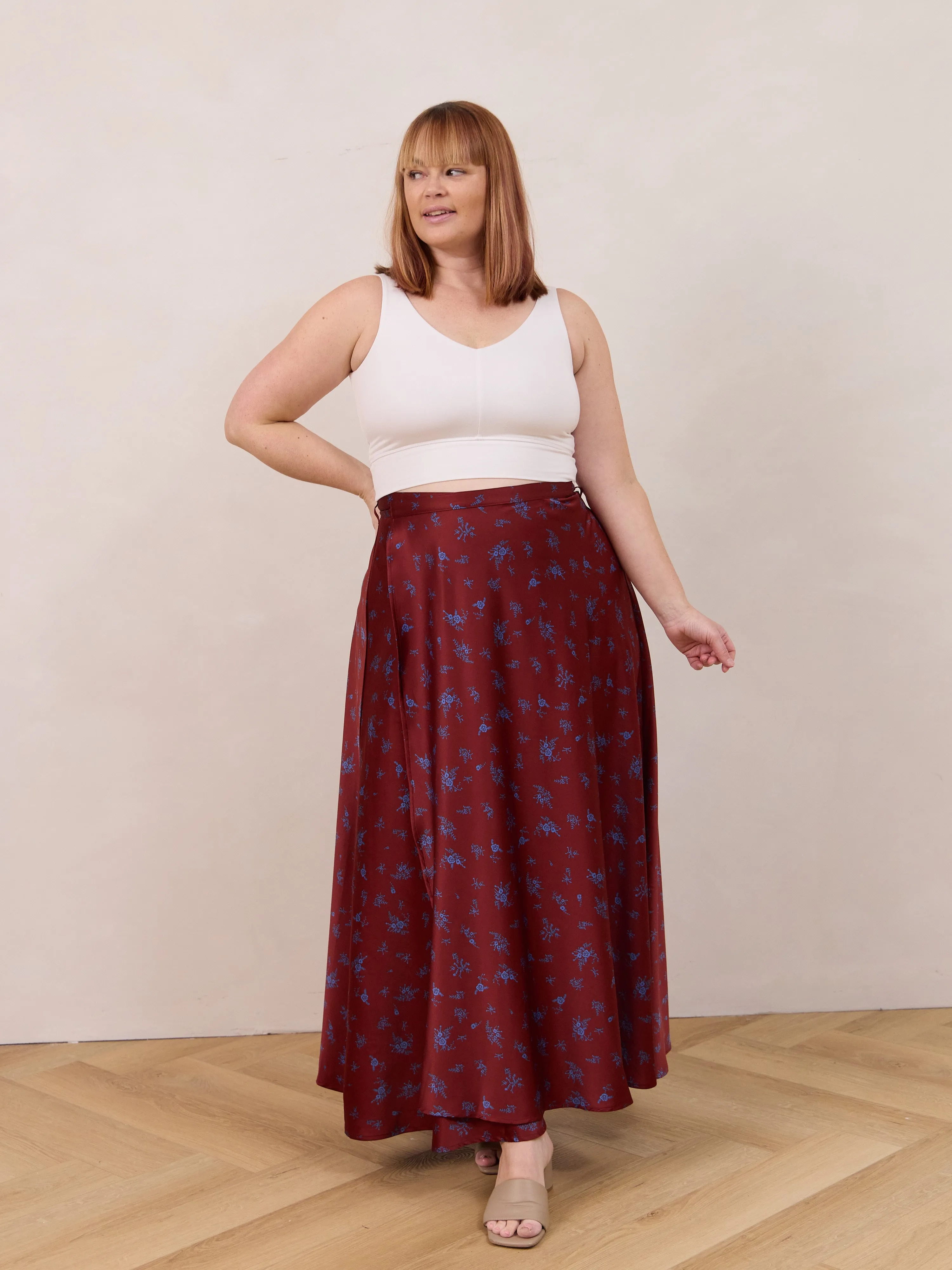 VINEYARD MAXINE WRAP SKIRT sold by Free Label product image thumbnail 2