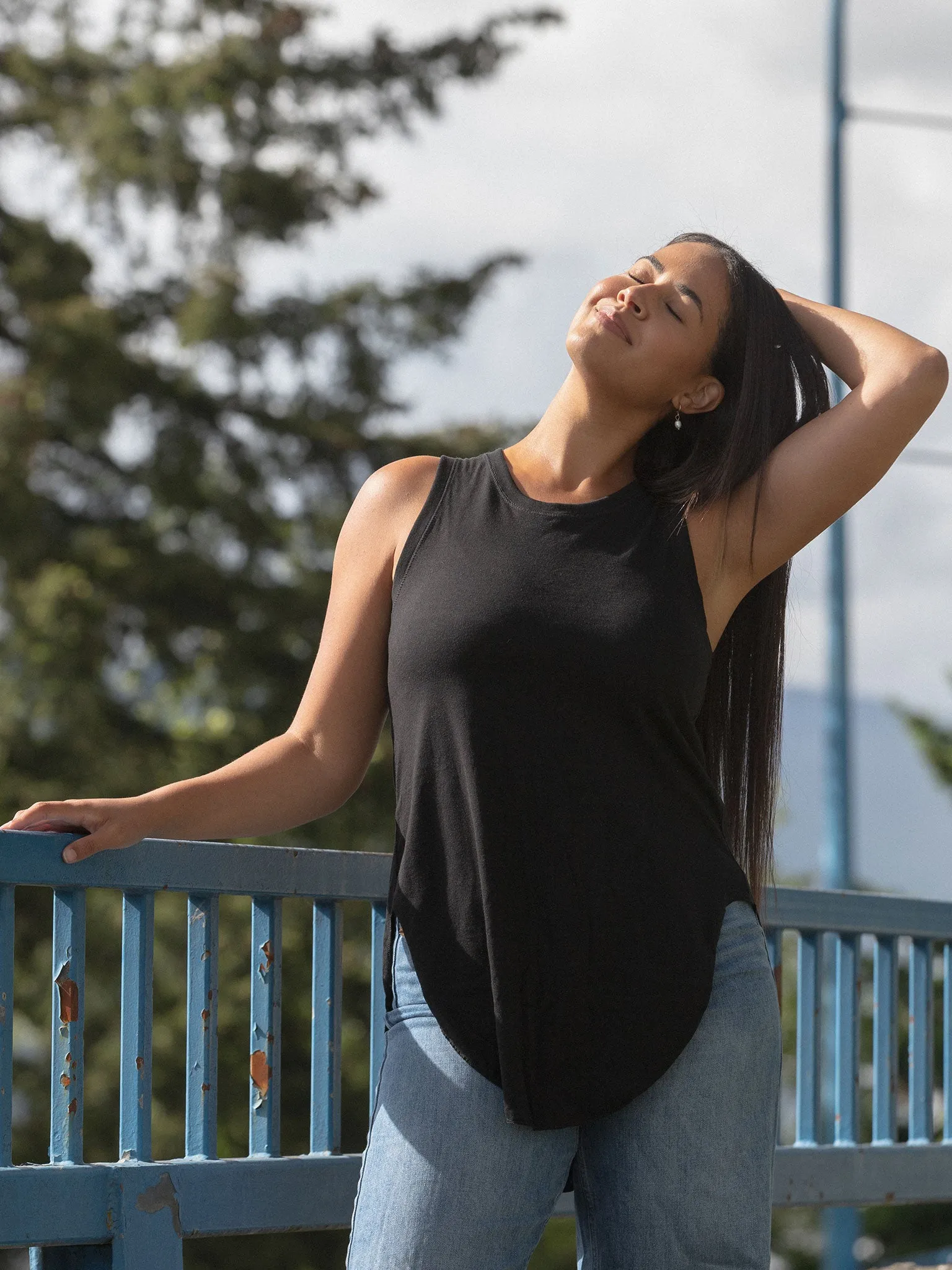 BLACK BETTY TANK sold by Free Label product image thumbnail 3