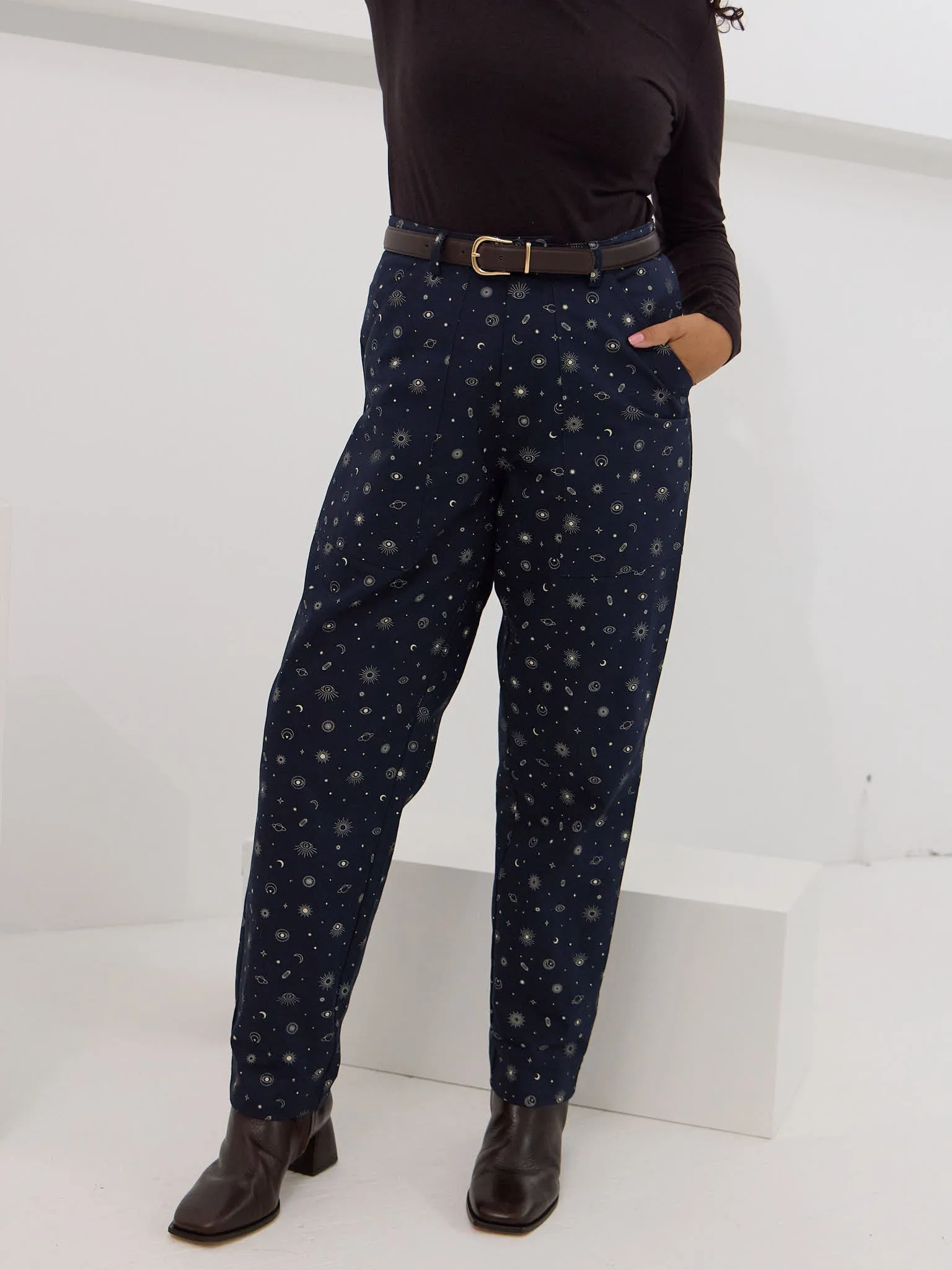 CELESTIAL COTTON TAYLOR PANT sold by Free Label