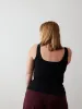 BLACK RINA TANK sold by Free Label