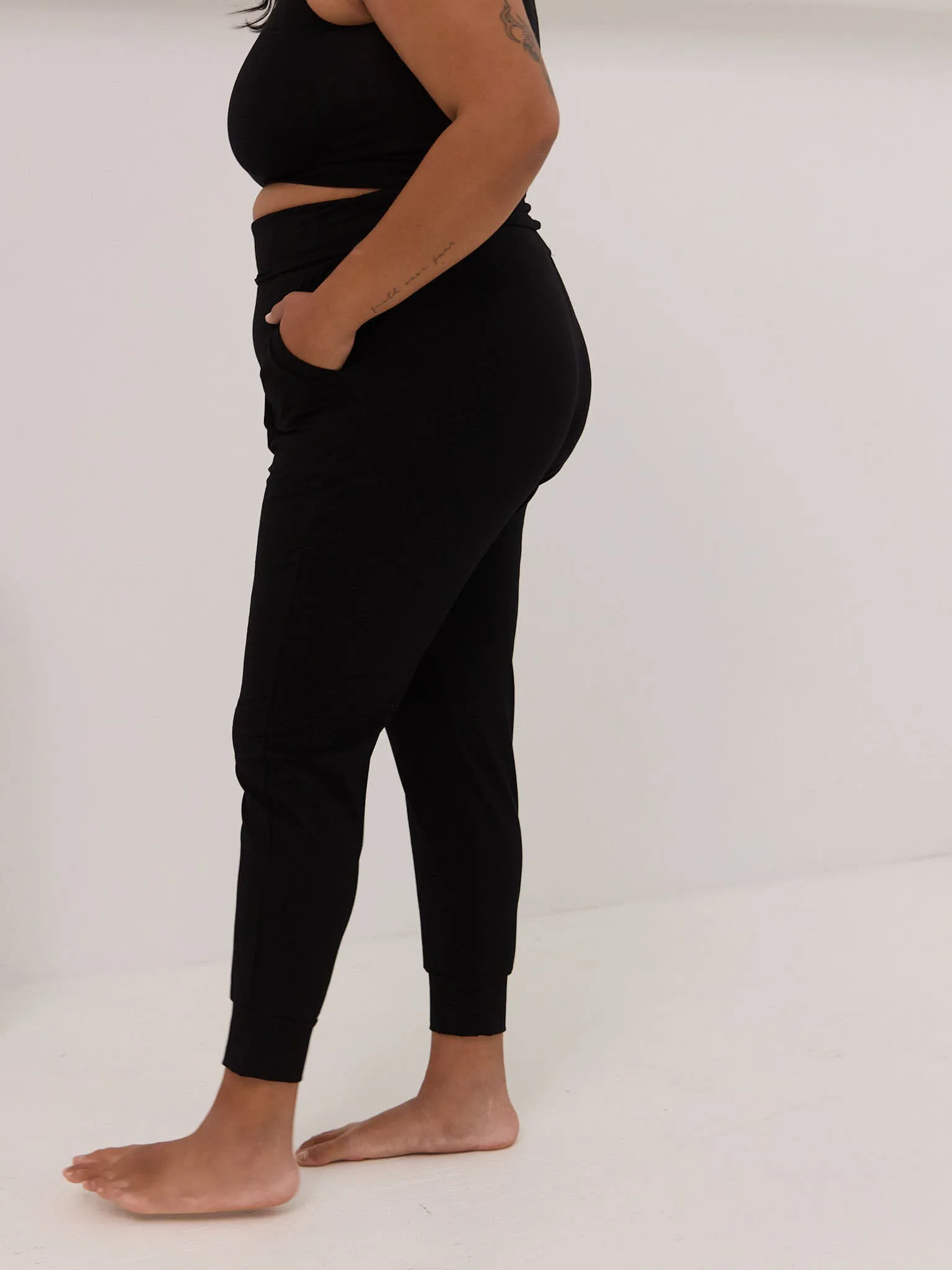 BLACK FIR JOGGER sold by Free Label product image thumbnail 4