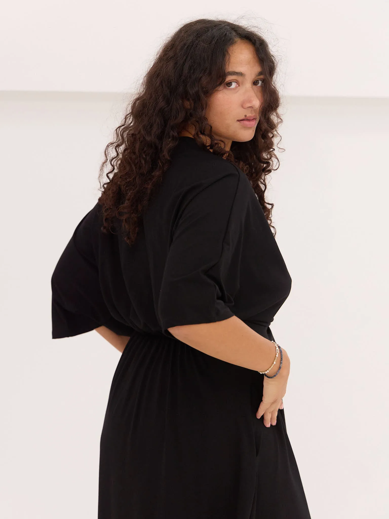 BLACK MARTA DRESS sold by Free Label product image thumbnail 4