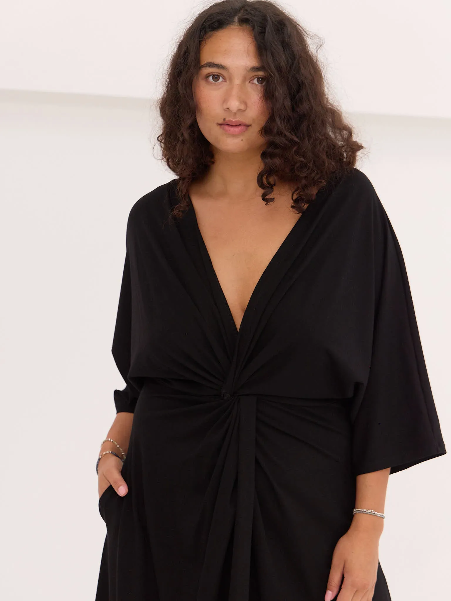 BLACK MARTA DRESS sold by Free Label product image thumbnail 3