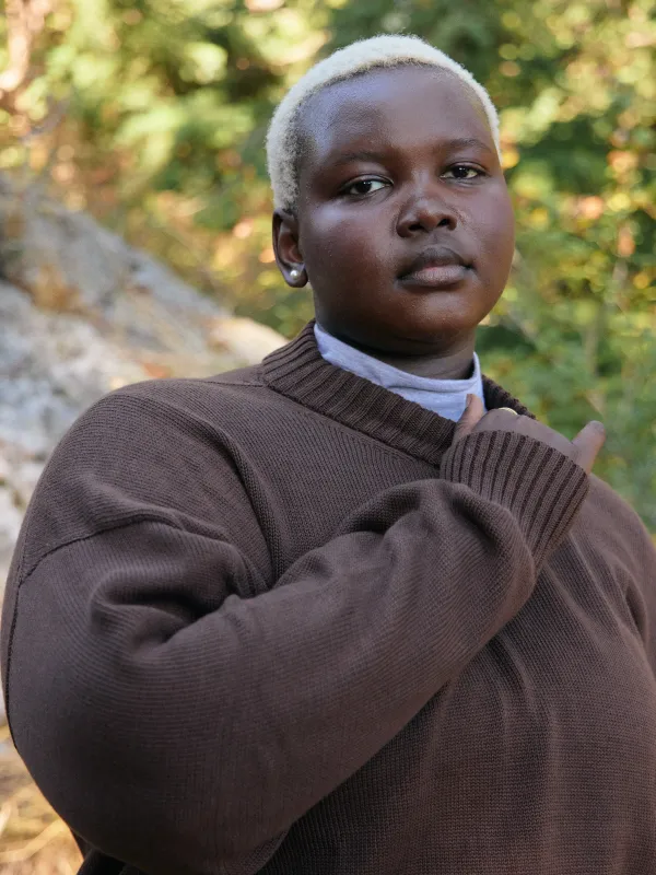 CHOCOLATE ANNIE PULLOVER sold by Free Label