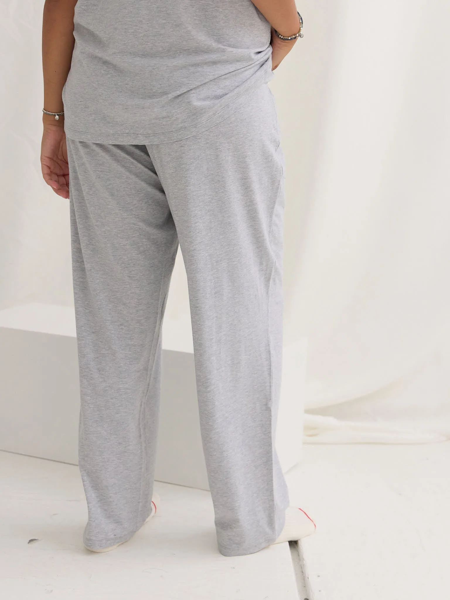 MELANGE GREY MAGGIE PJ PANT sold by Free Label product image thumbnail 4