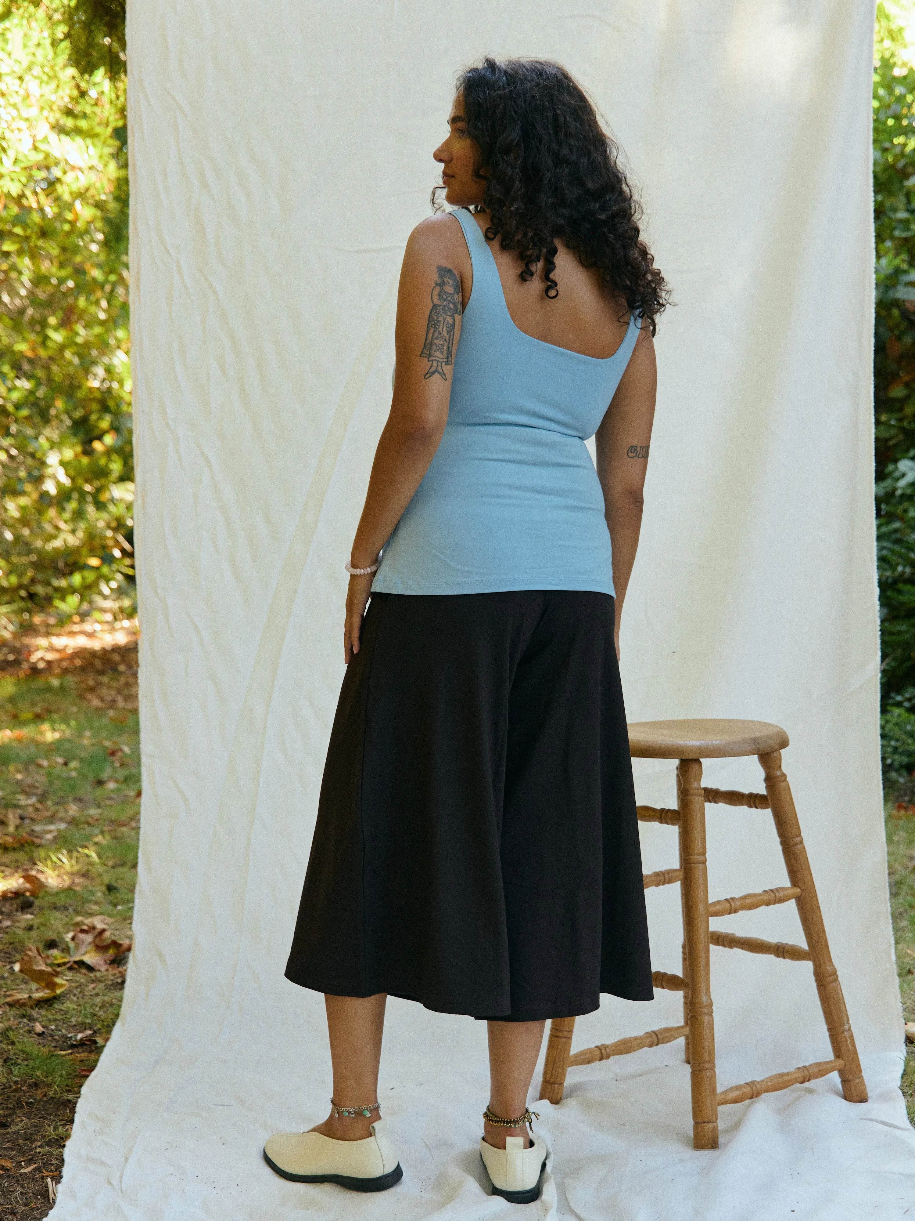 BLACK CLEO CROP sold by Free Label product image thumbnail 4