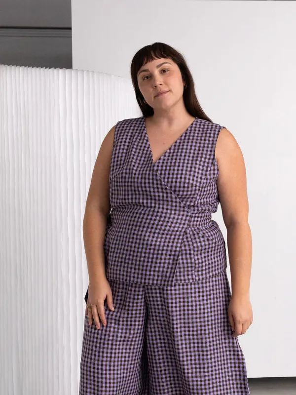 COTTAGE LINEN LOIS TOP made by Free Label