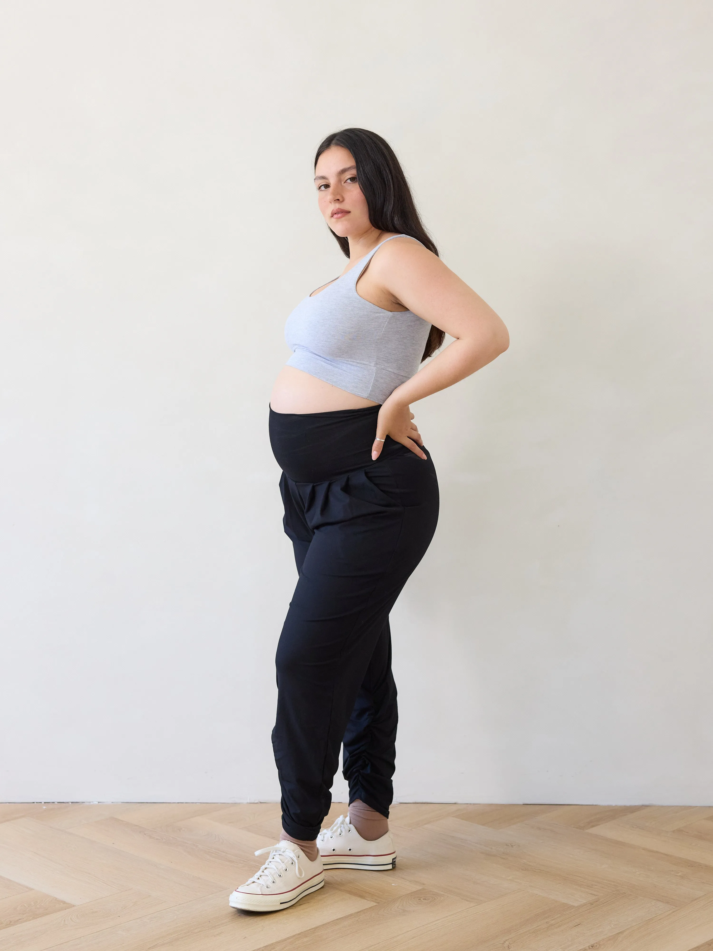 MELANGE GREY THOMPSON BRA sold by Free Label product image thumbnail 2