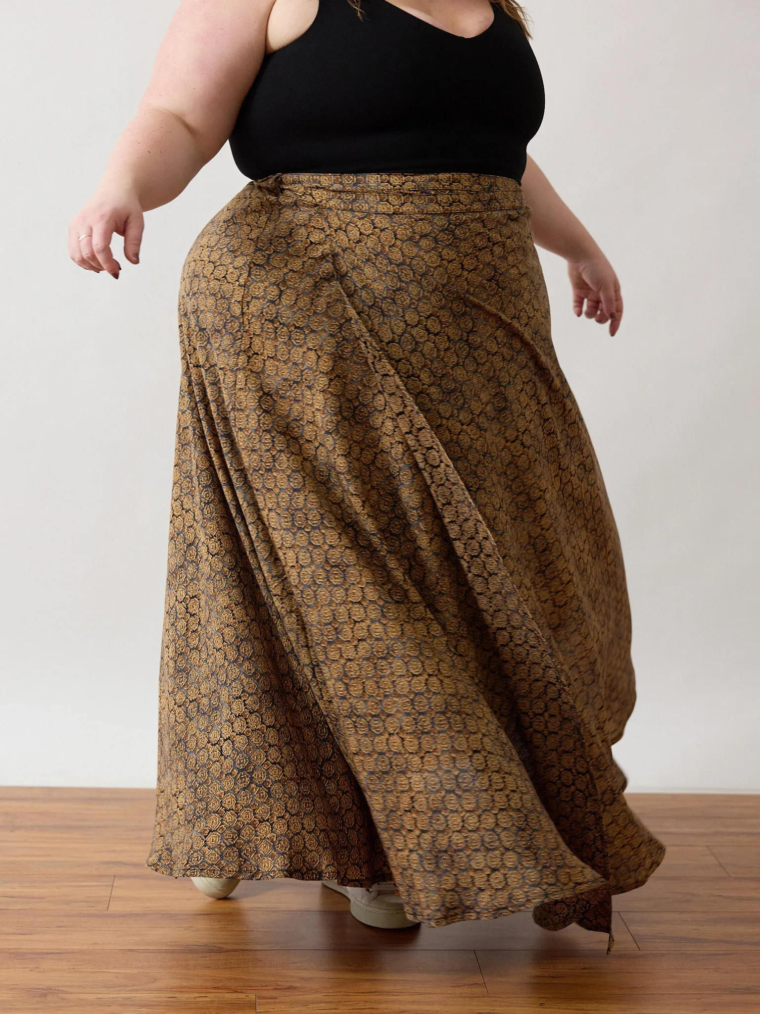 FESTAL MAXINE WRAP SKIRT sold by Free Label