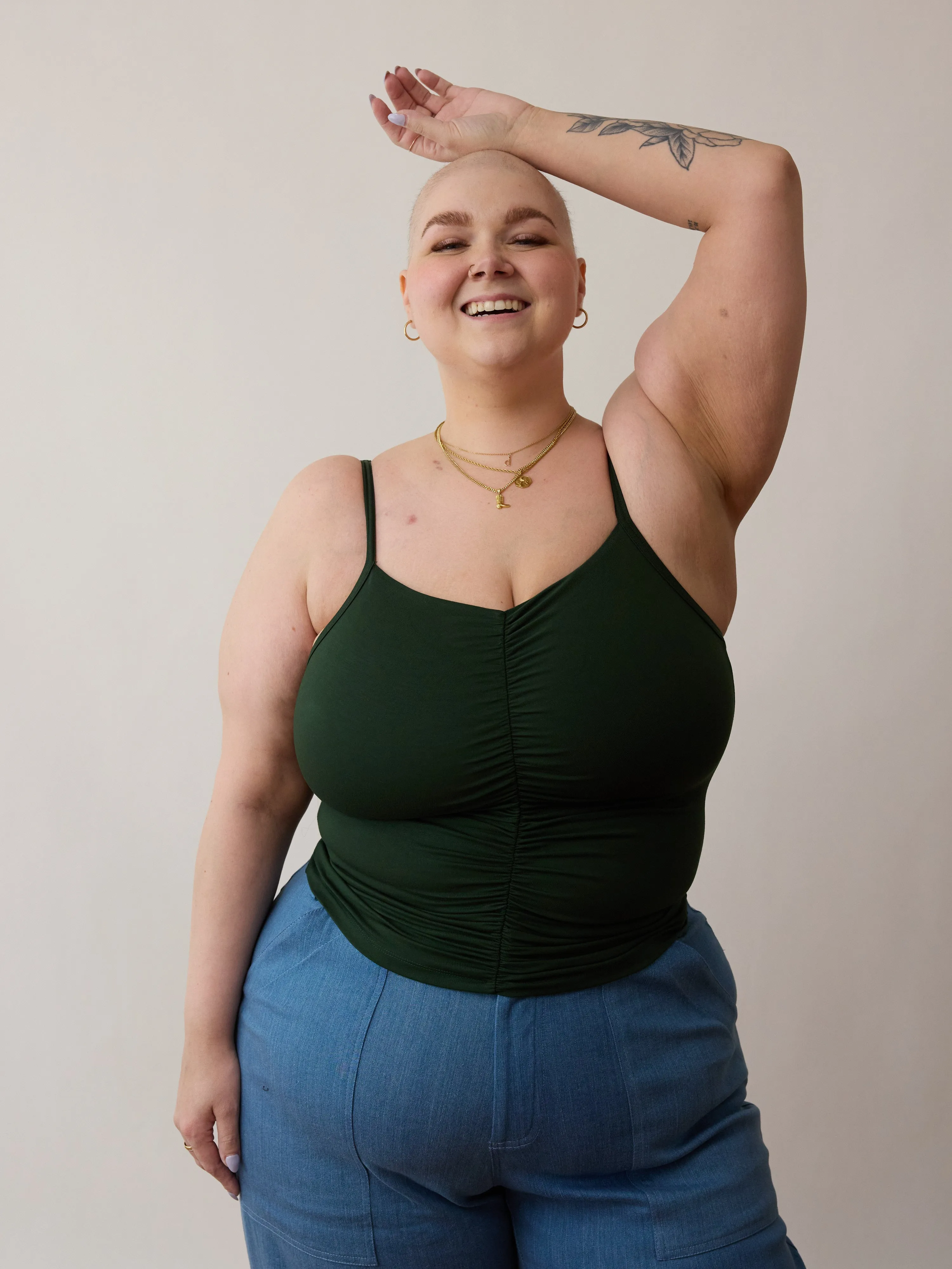 BASIL CARRIE TANK sold by Free Label