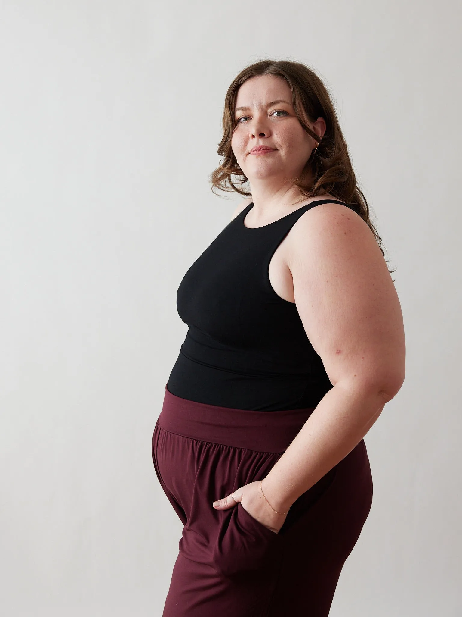 BLACK DANI TANK sold by Free Label product image thumbnail 2