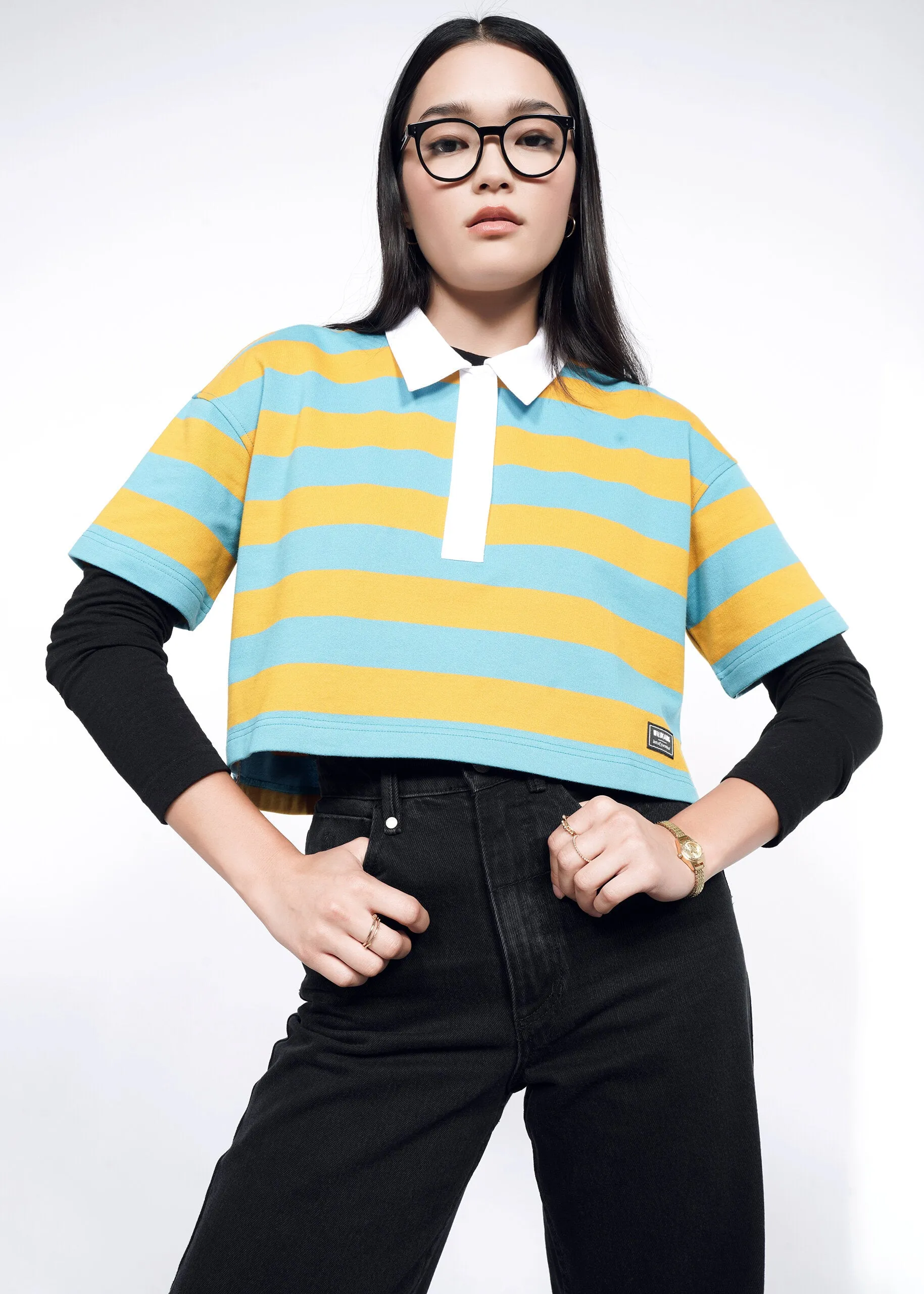 The Essential Boxy Rugby Top sold by WILDFANG